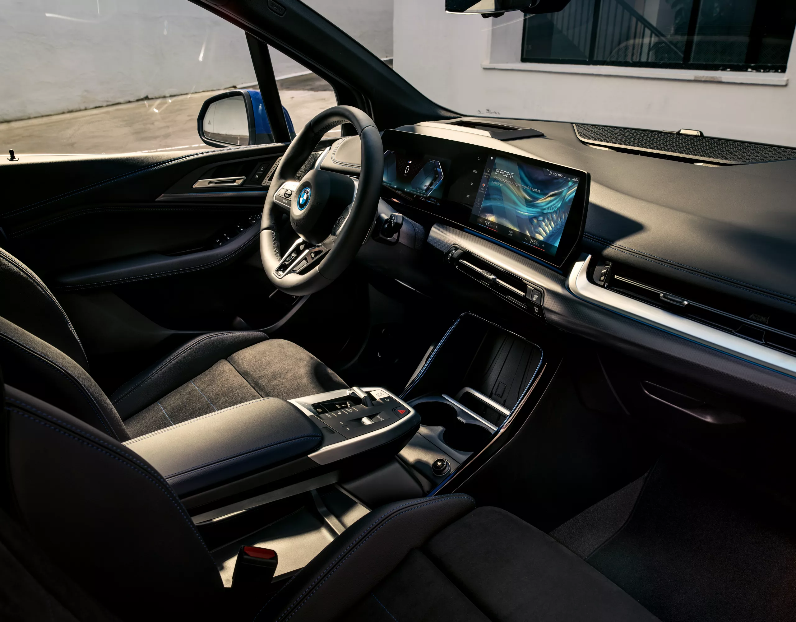 BMW 2 Series Active Tourer Plug-in Hybrid blue interior