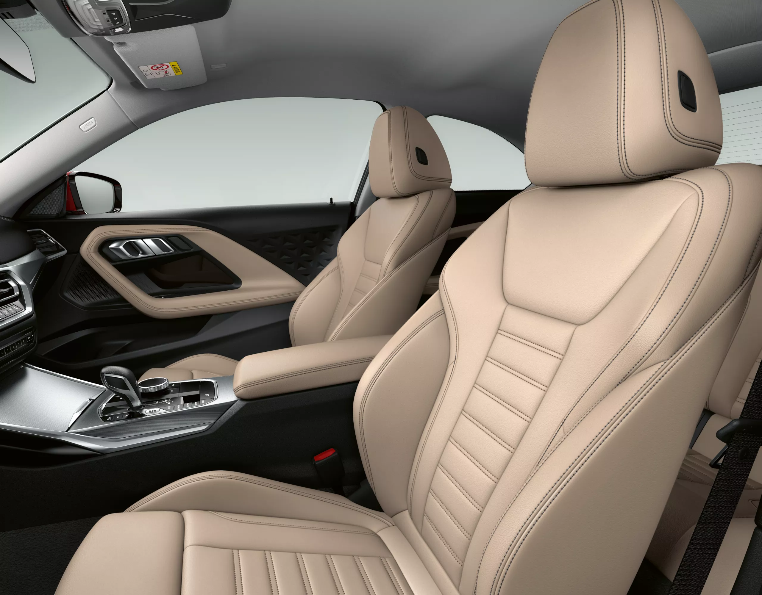 BMW 2 Series Coupé red interior