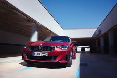 BMW 2 Series Coupé red front view