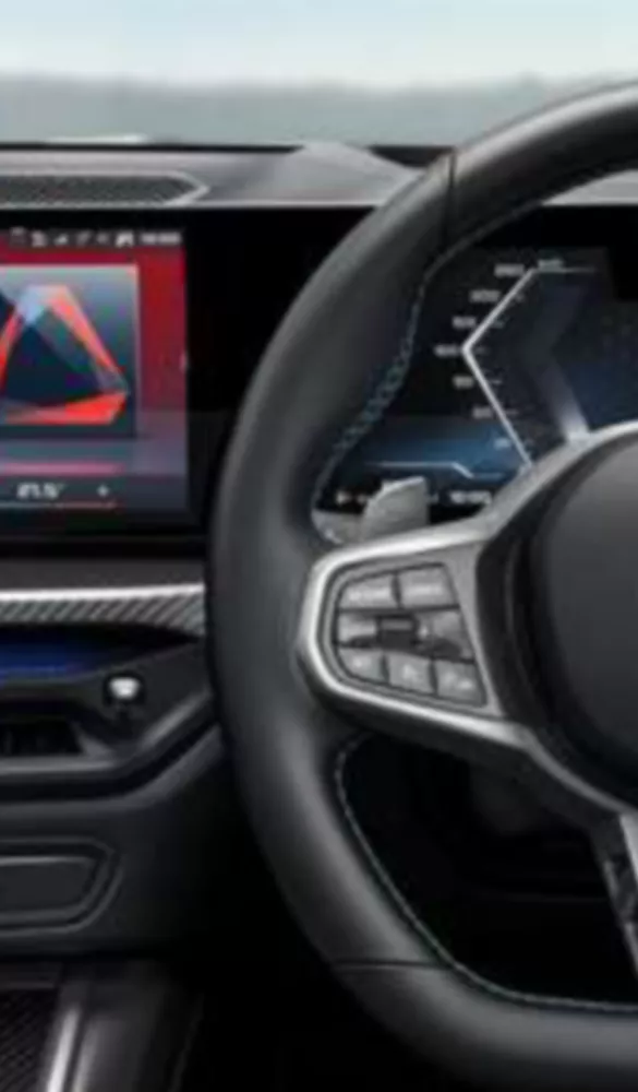 BMW Curved Display.