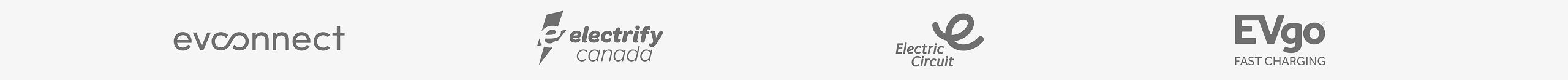 The  logos of BMWCharging Network providers