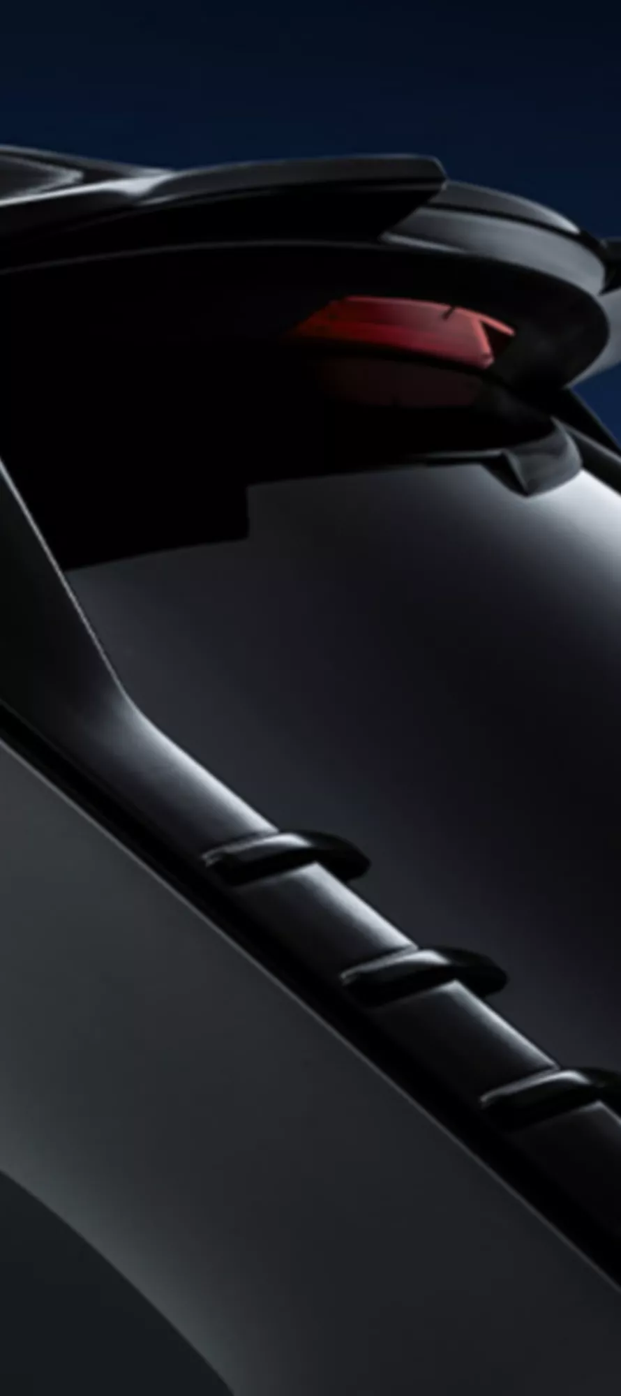 BMW M Performance ルーフ・スポイラー ブラック・ハイグロス／BMW M Performance テール・フィン ブラック・ハイグロス