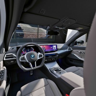 BMW 3 Series Touring black interior
