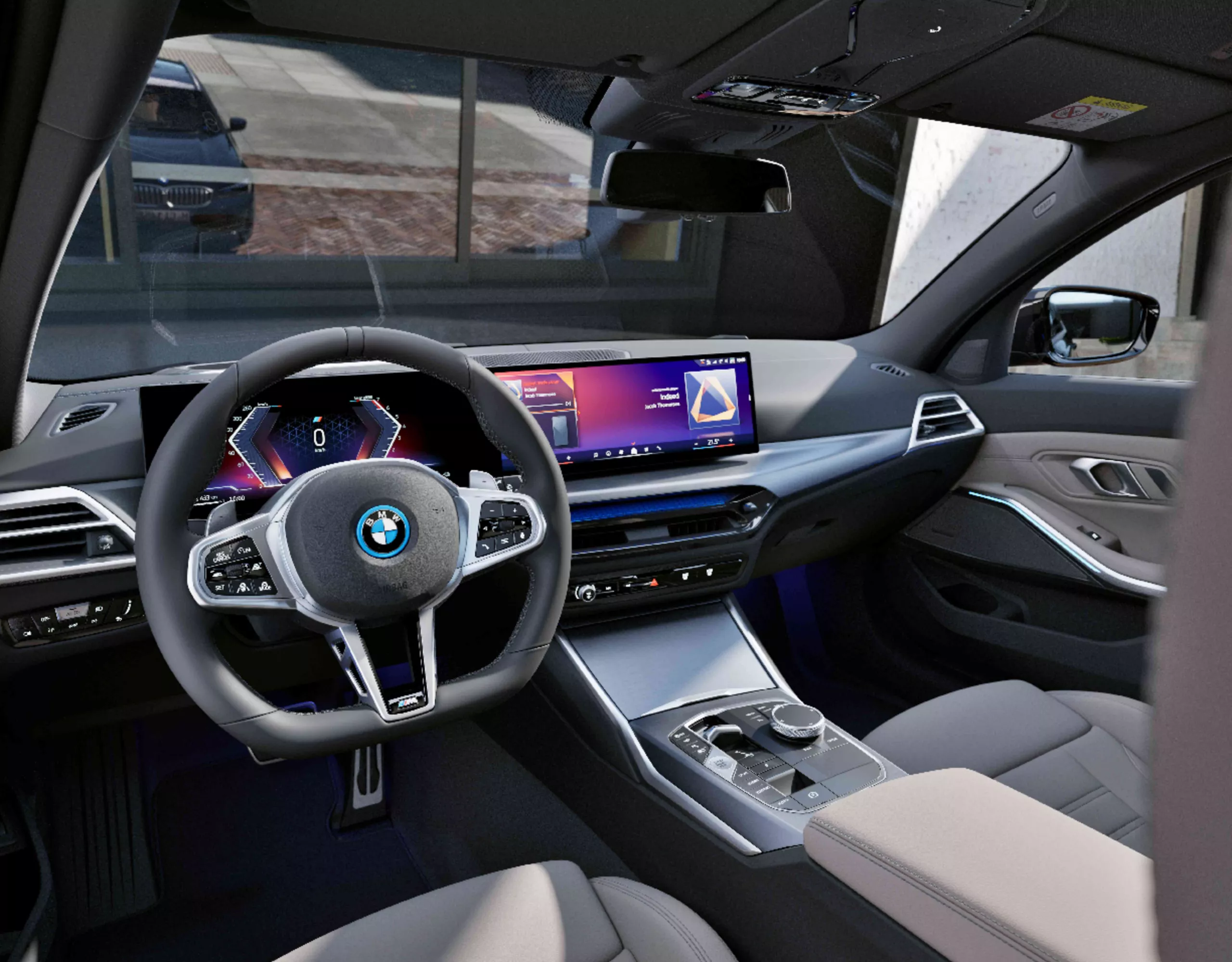 BMW 3 Series Touring black interior