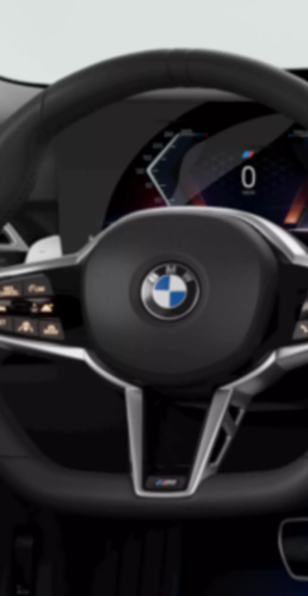 BMW 4 시리즈 그란 쿠페(G26) 새로운 스티어링 휠 디자인