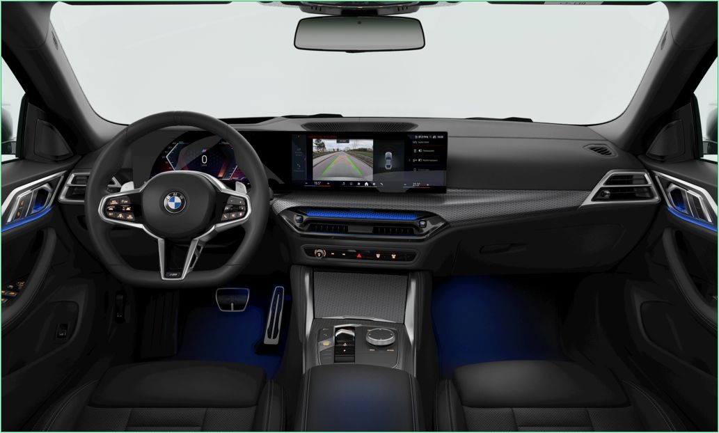 BMW 4 시리즈 그란 쿠페(G26) 새로운 스티어링 휠 디자인