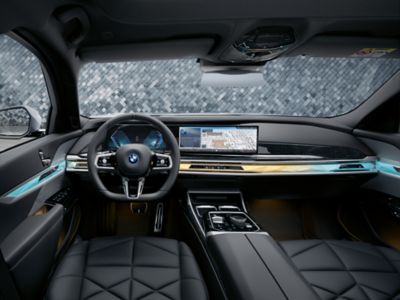 BMW 7 Series Plug-in Hybrid grey interior