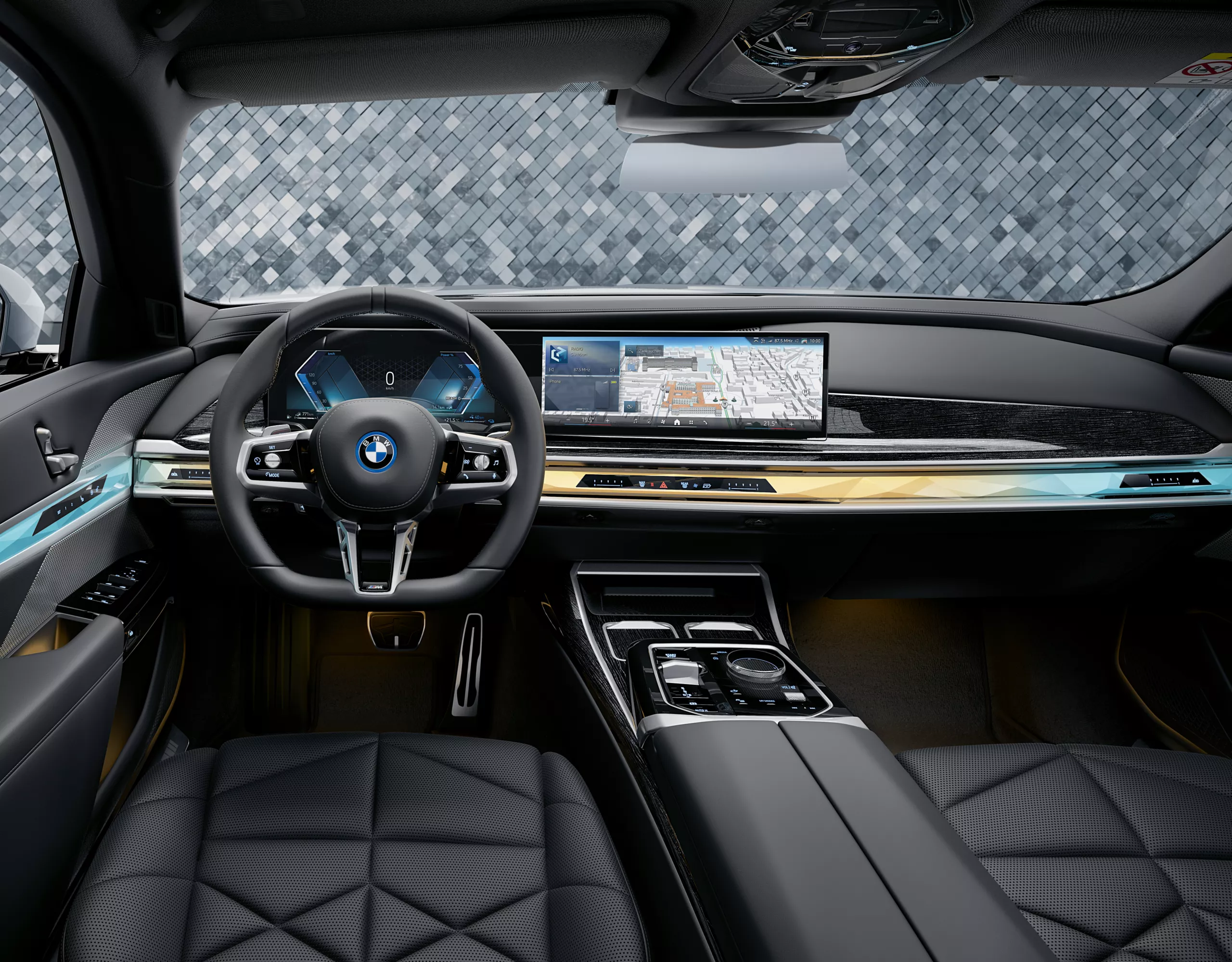 BMW 7 Series Plug-in Hybrid grey interior