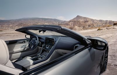 BMW 8 Series Convertible M models grey interior 