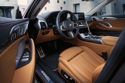 BMW 8 Series Gran Coupé M models black interior