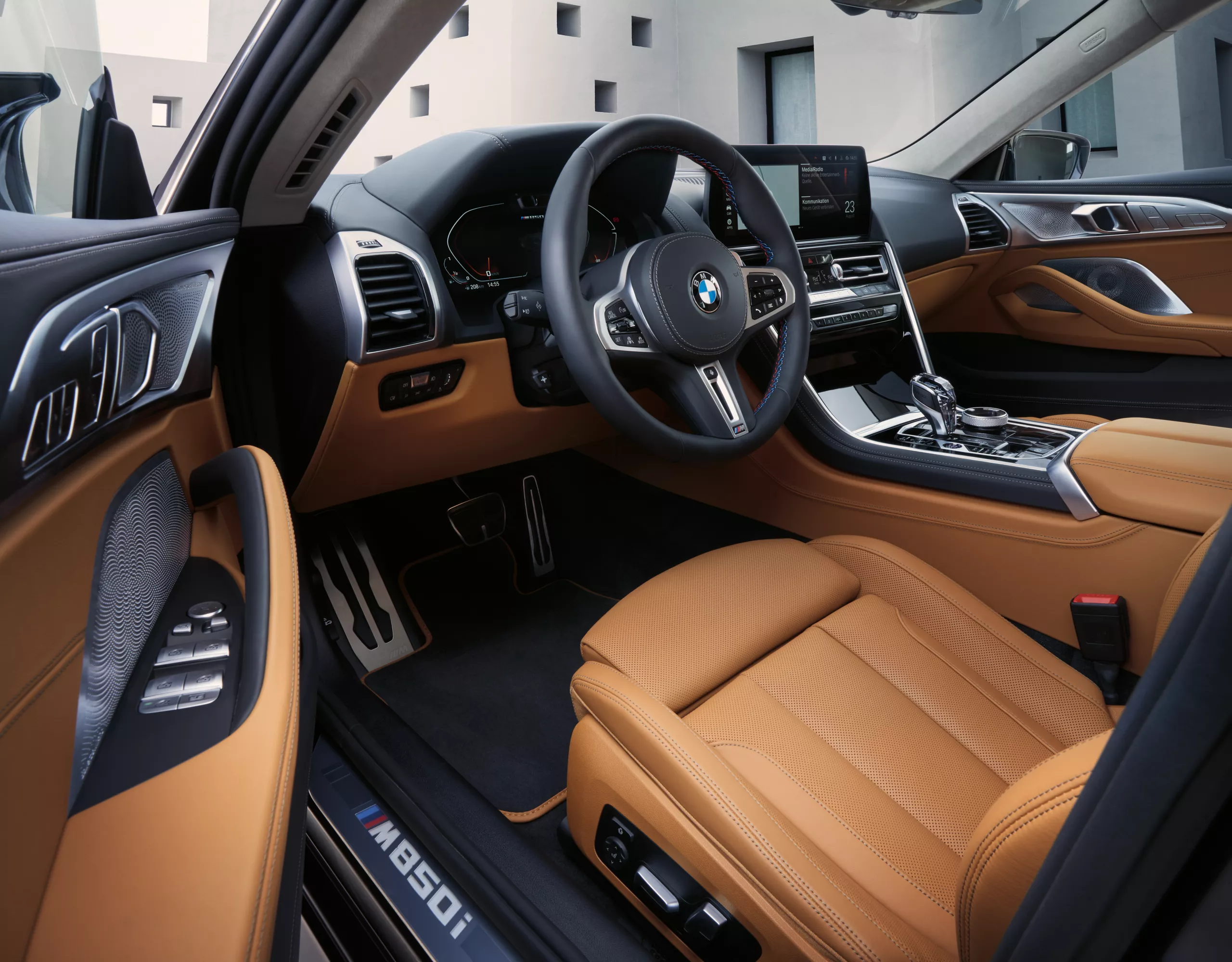 BMW 8 Series Gran Coupé M models black interior