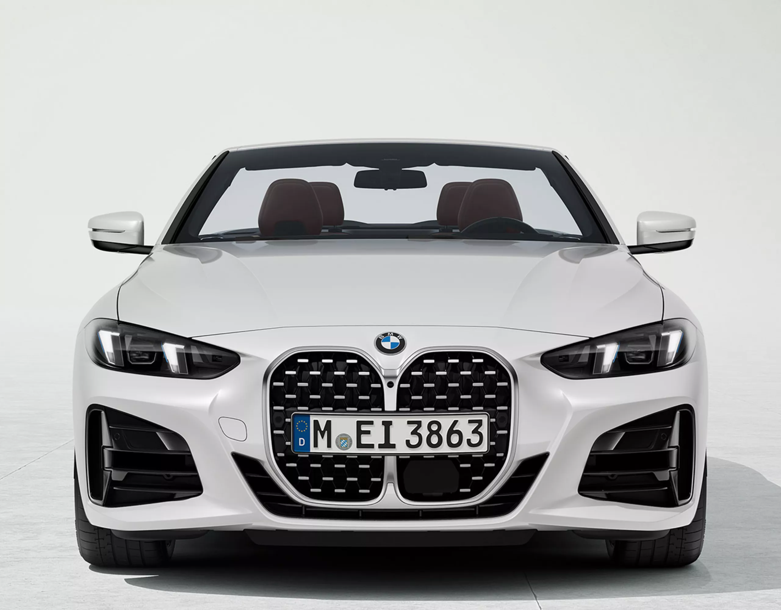 BMW 4 Series Convertible new kidney design
