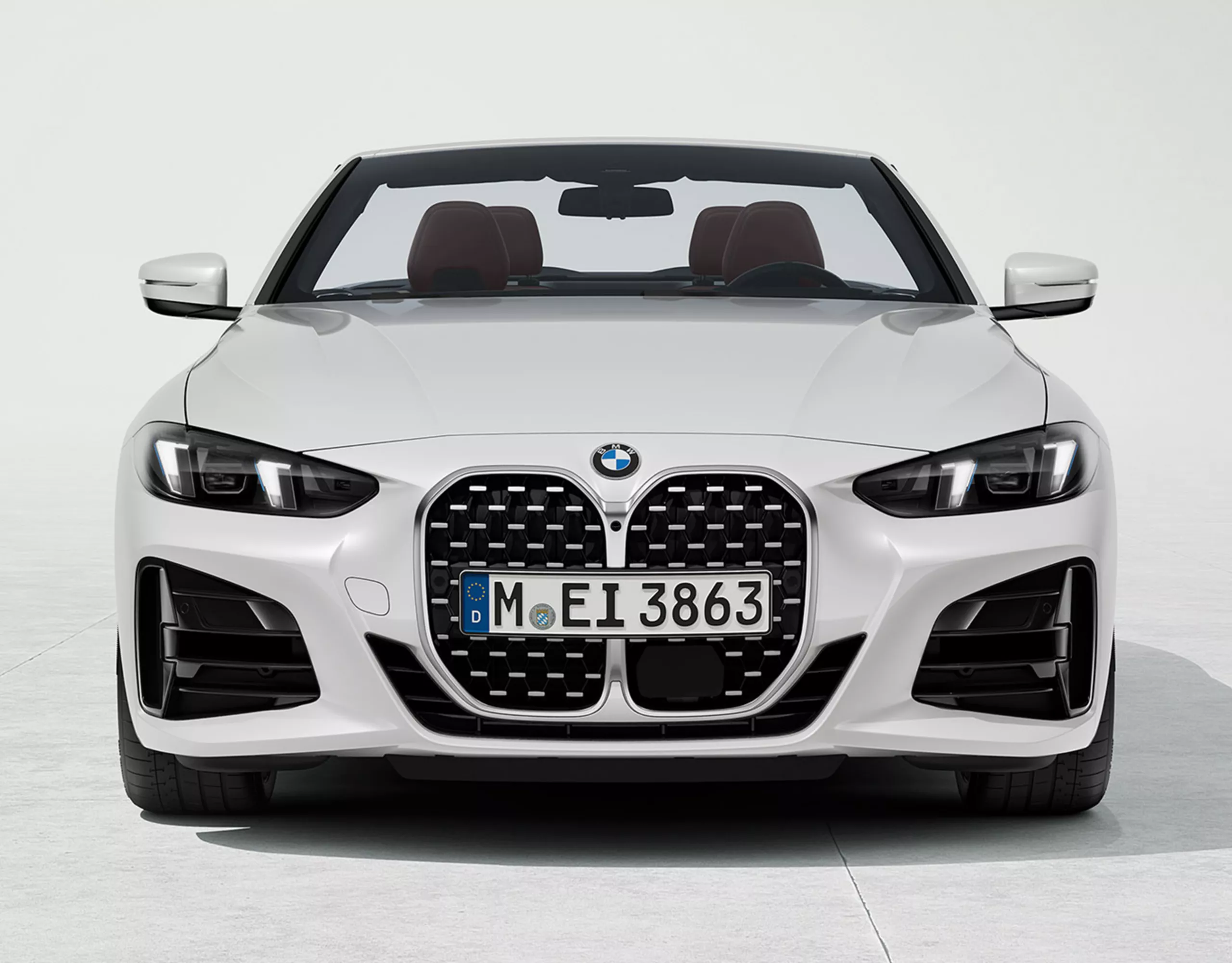 BMW 4 Series Convertible new kidney design