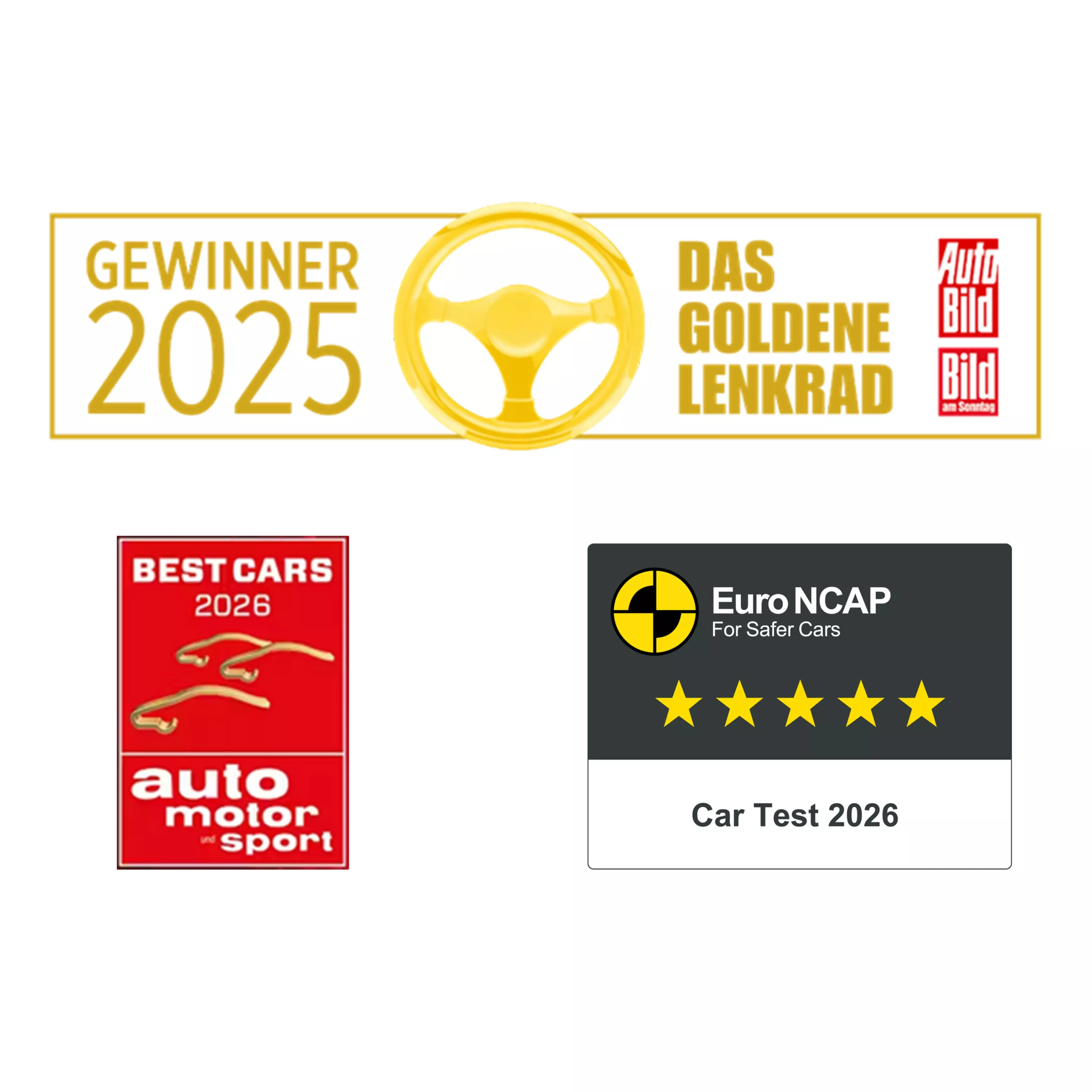  Goldene Lenkrad Auszeichnung für den BMW iX3