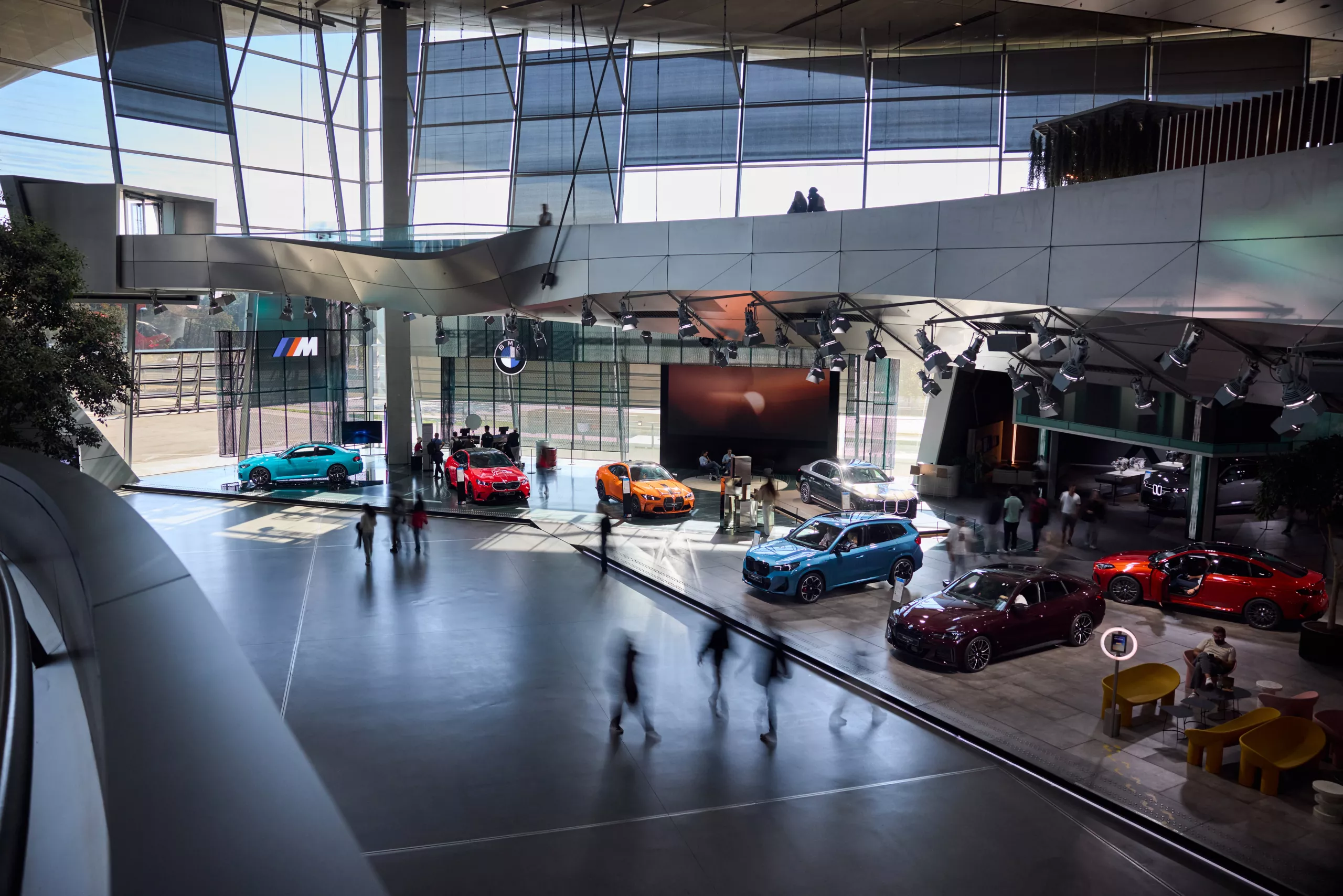 BMW Welt Plaza.