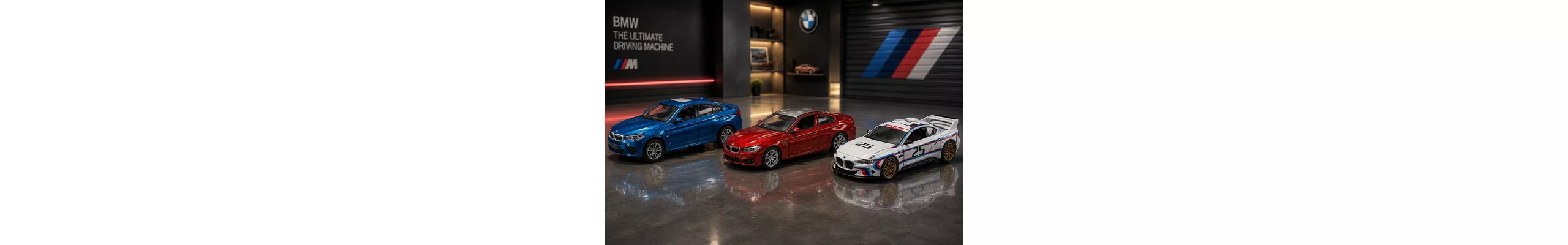 BMW M PULLBACK 1:41 3.0CSL, X6M, M6