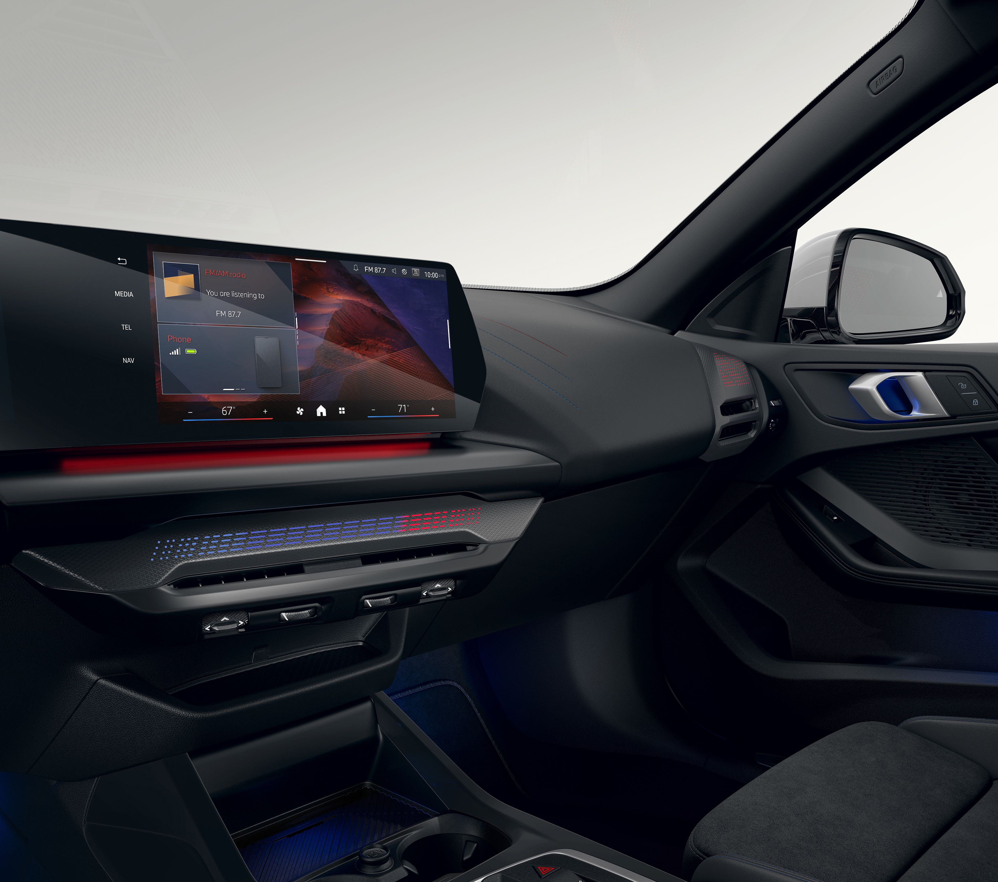 BMW 2 Series Gran Coupe Illuminated Aluminum Trim Interior Decor