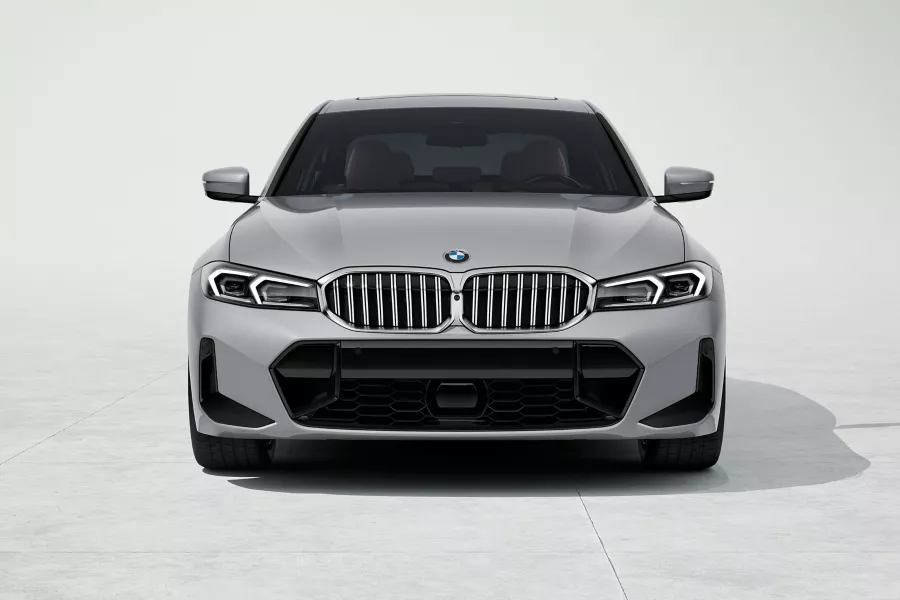 BMW 3 Series Sedan shown from the front