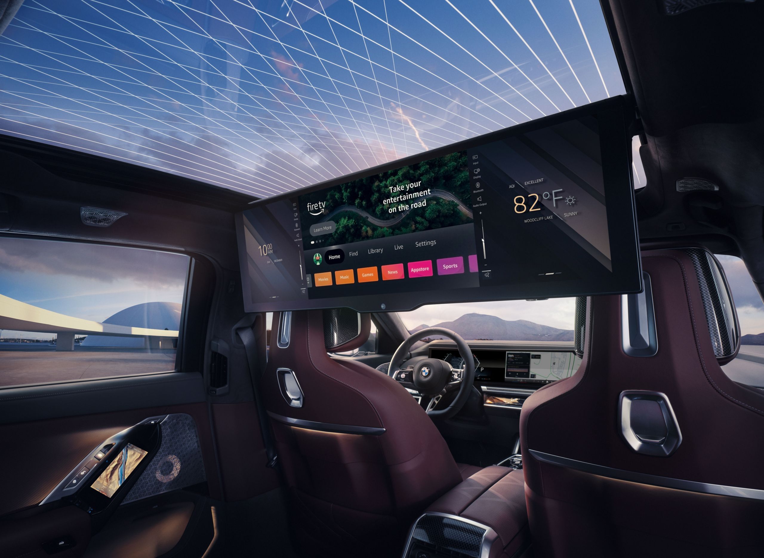 BMW 7 Series Sedan Rear-seat Entertainment