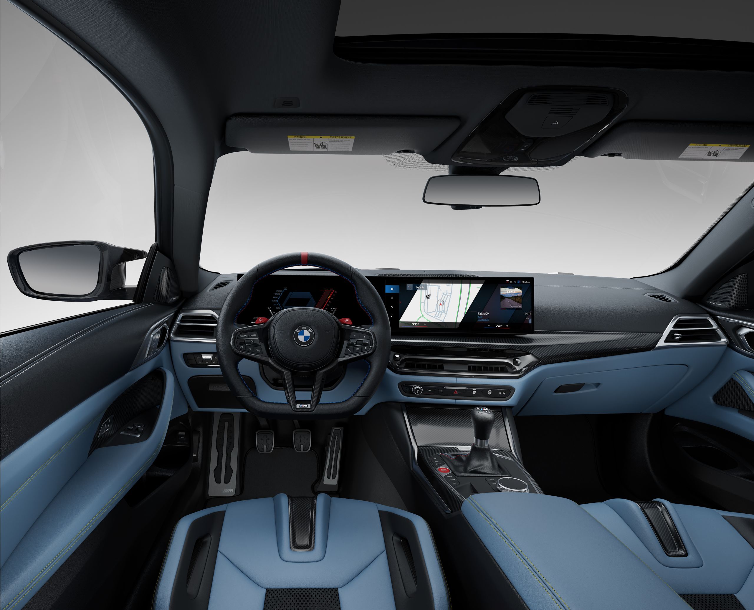 M-Specific Instrument Cluster on the BMW M4 Coupe