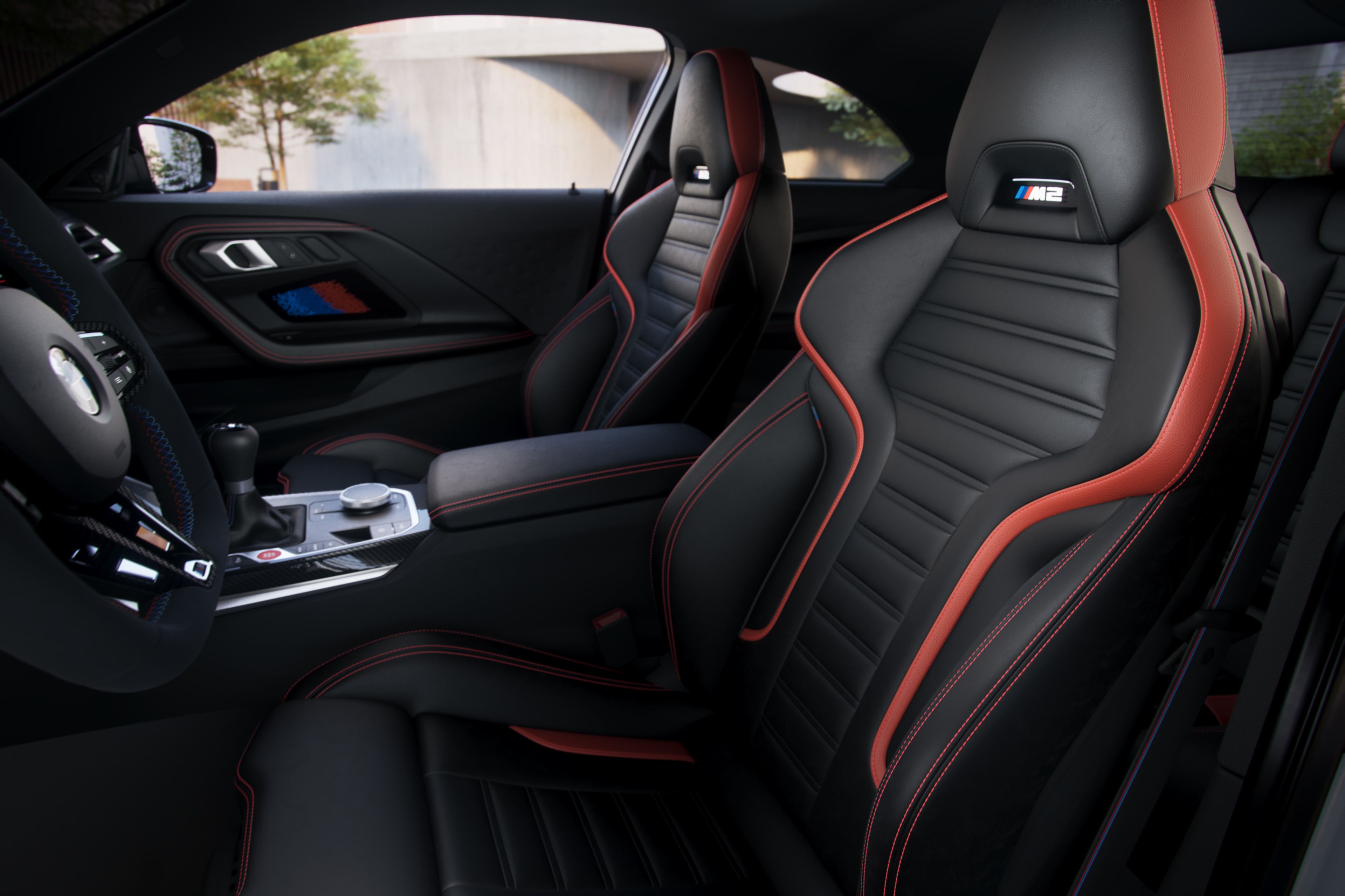 MW M2 Coupe M sport seats