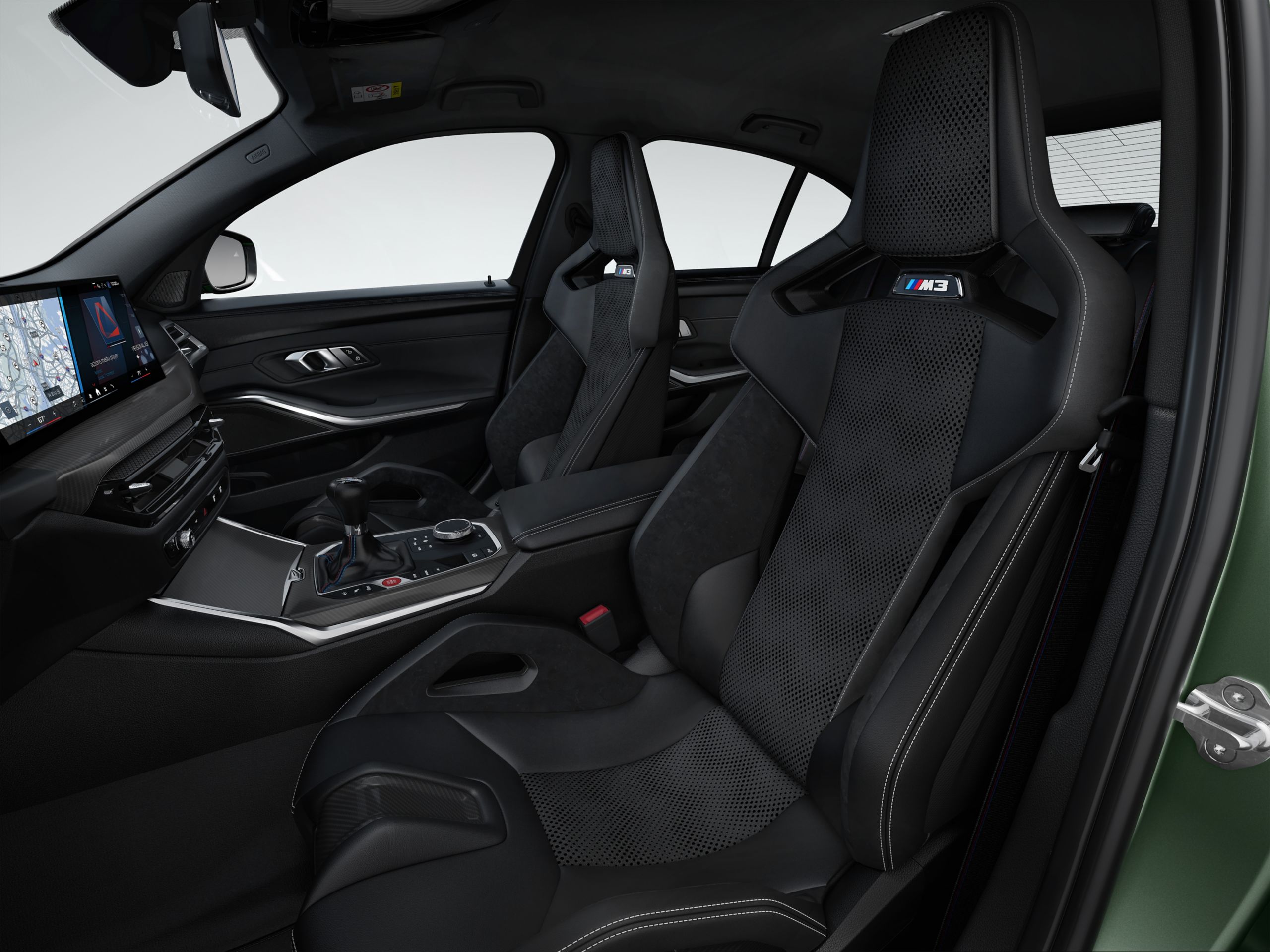 The available M Carbon Bucket Seats of the BMW M3 Sedan