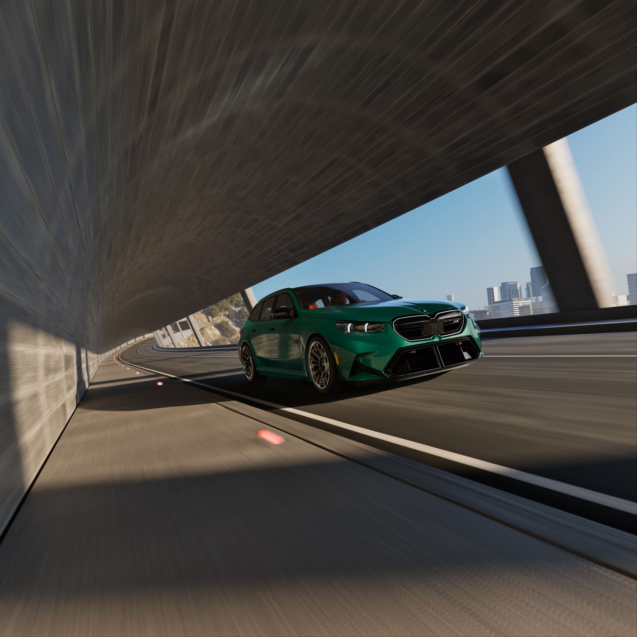 BMW M5 Touring driving modes