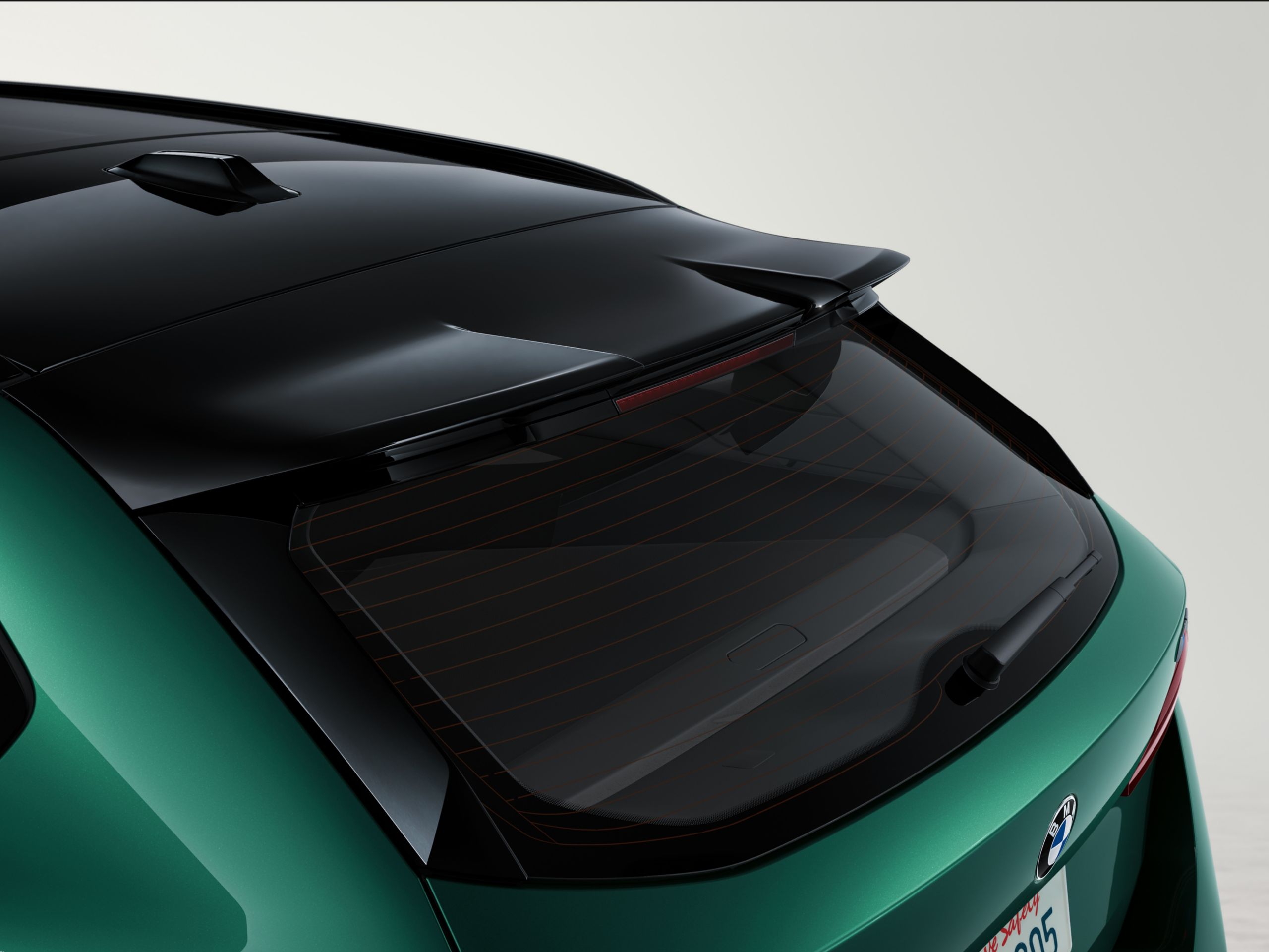 BMW M5 Touring rear spoiler