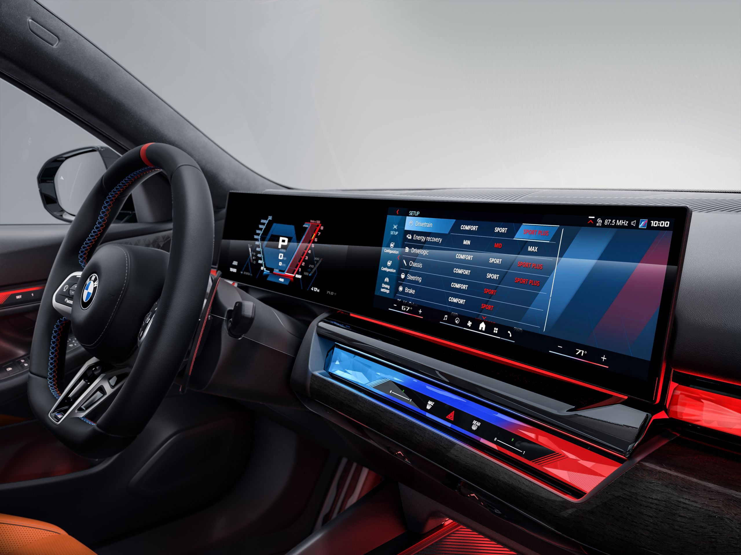 BMW M5 Touring M modes