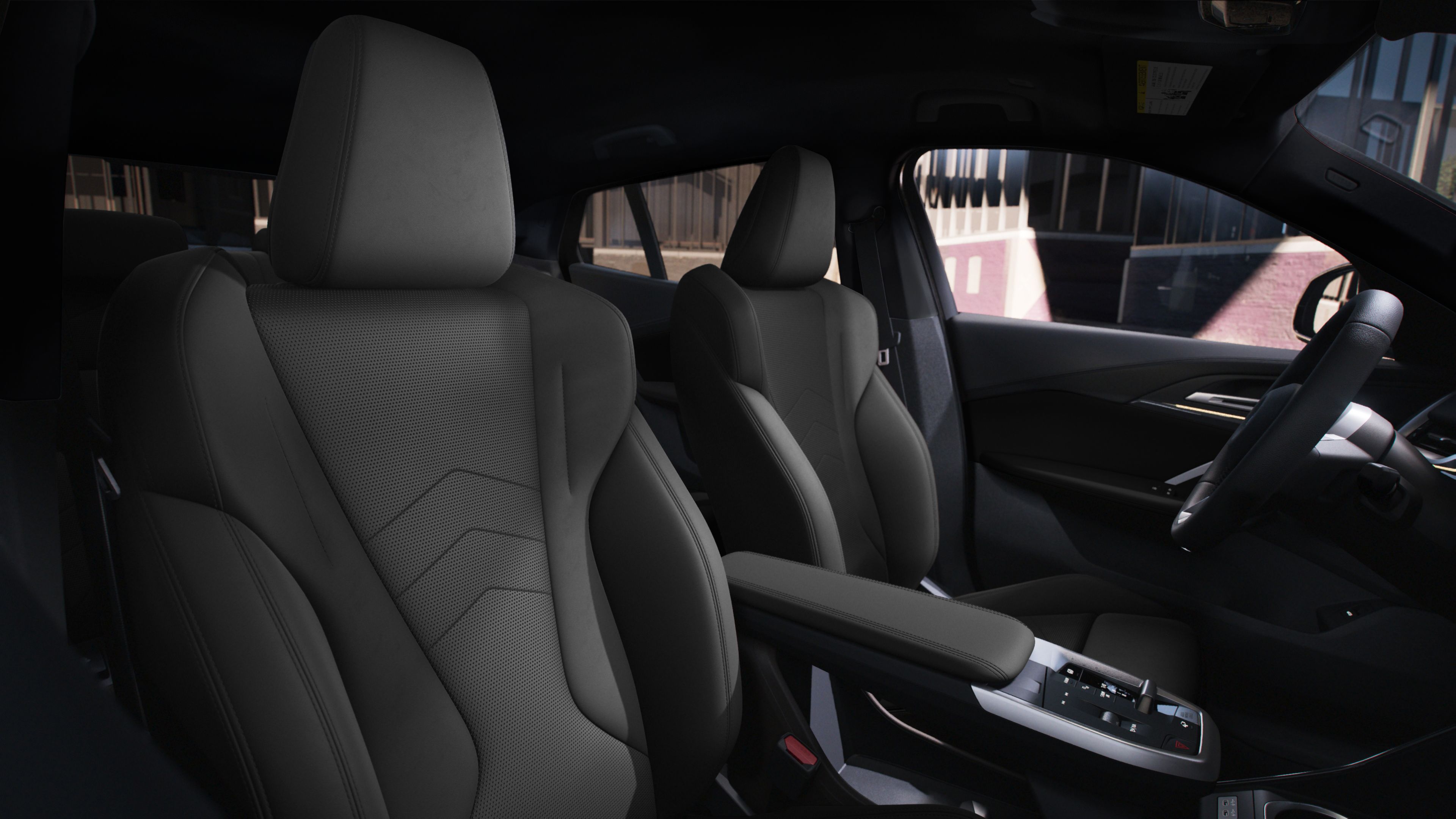 Detail shot of the X2’s interior design