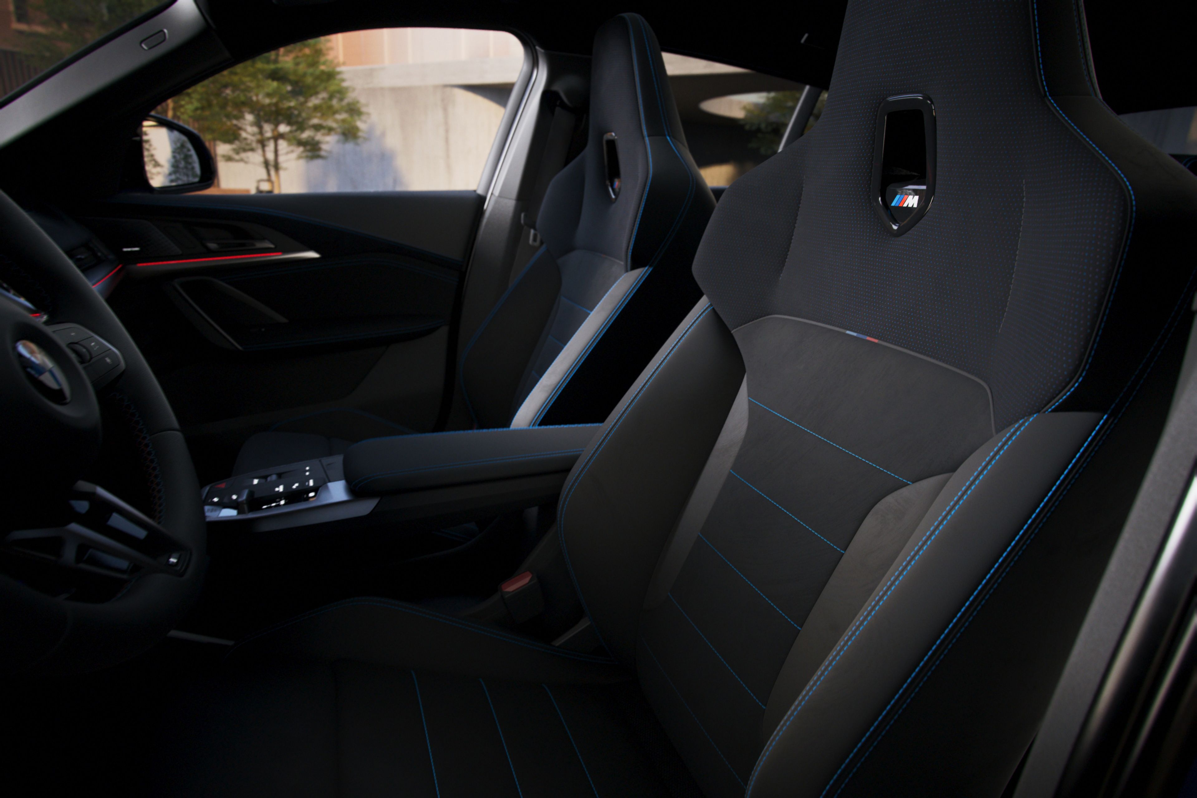 The X2 M35i with M Sport Seats and illuminated M badge