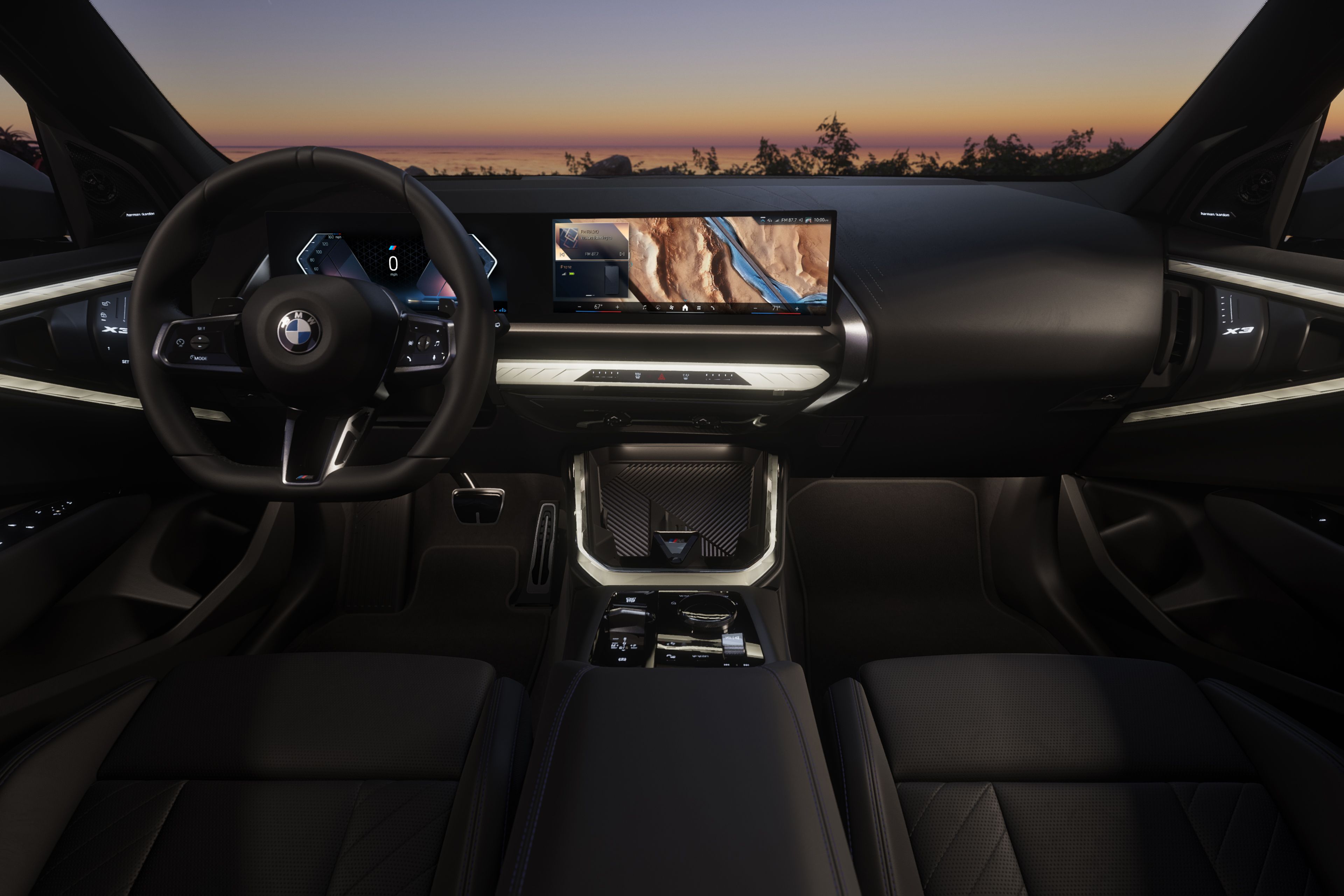 BMW X3 SUV Ambient Lighting