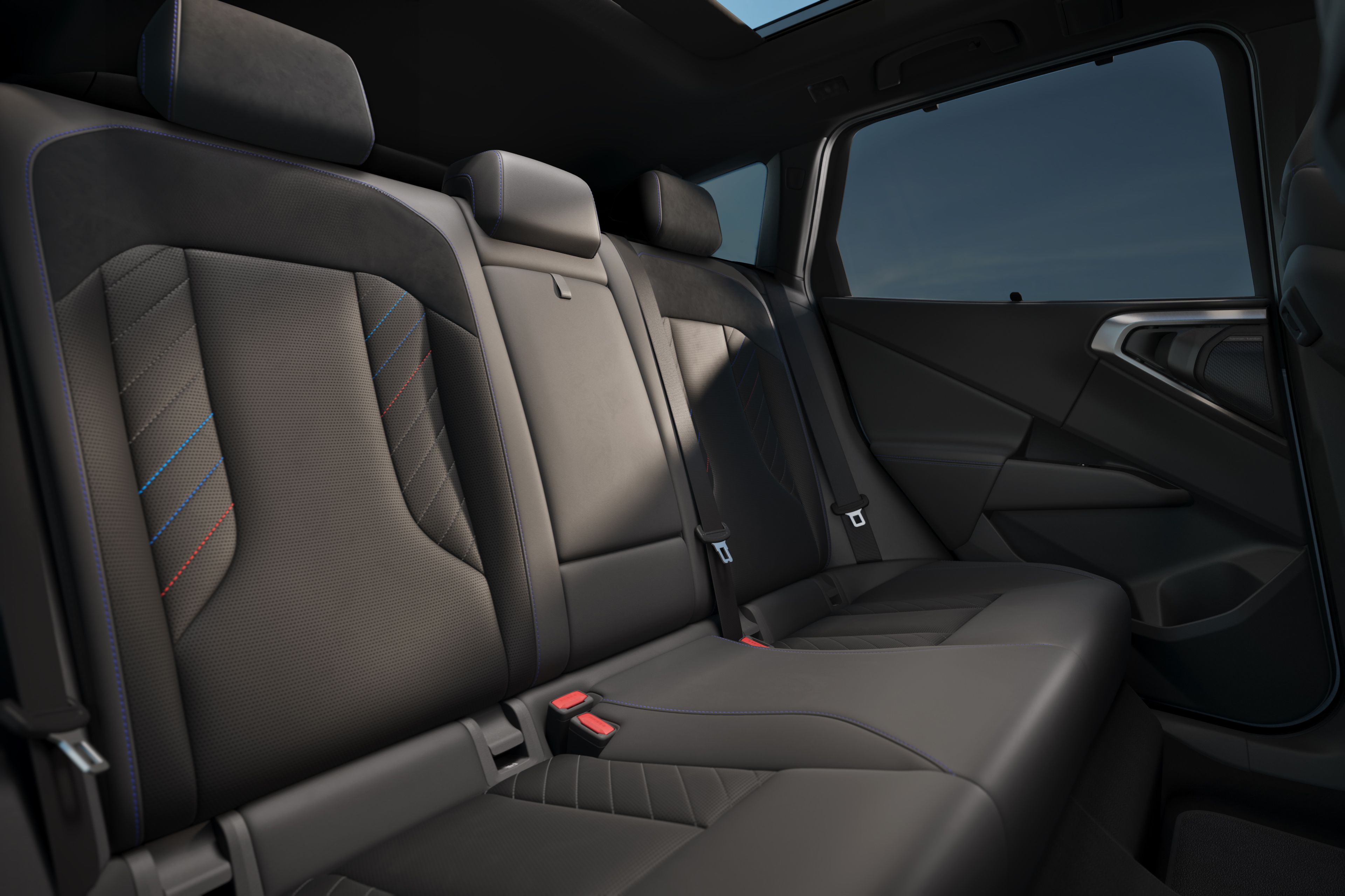 BMW X3 SUV Rear Seats and Roomy Atmosphere