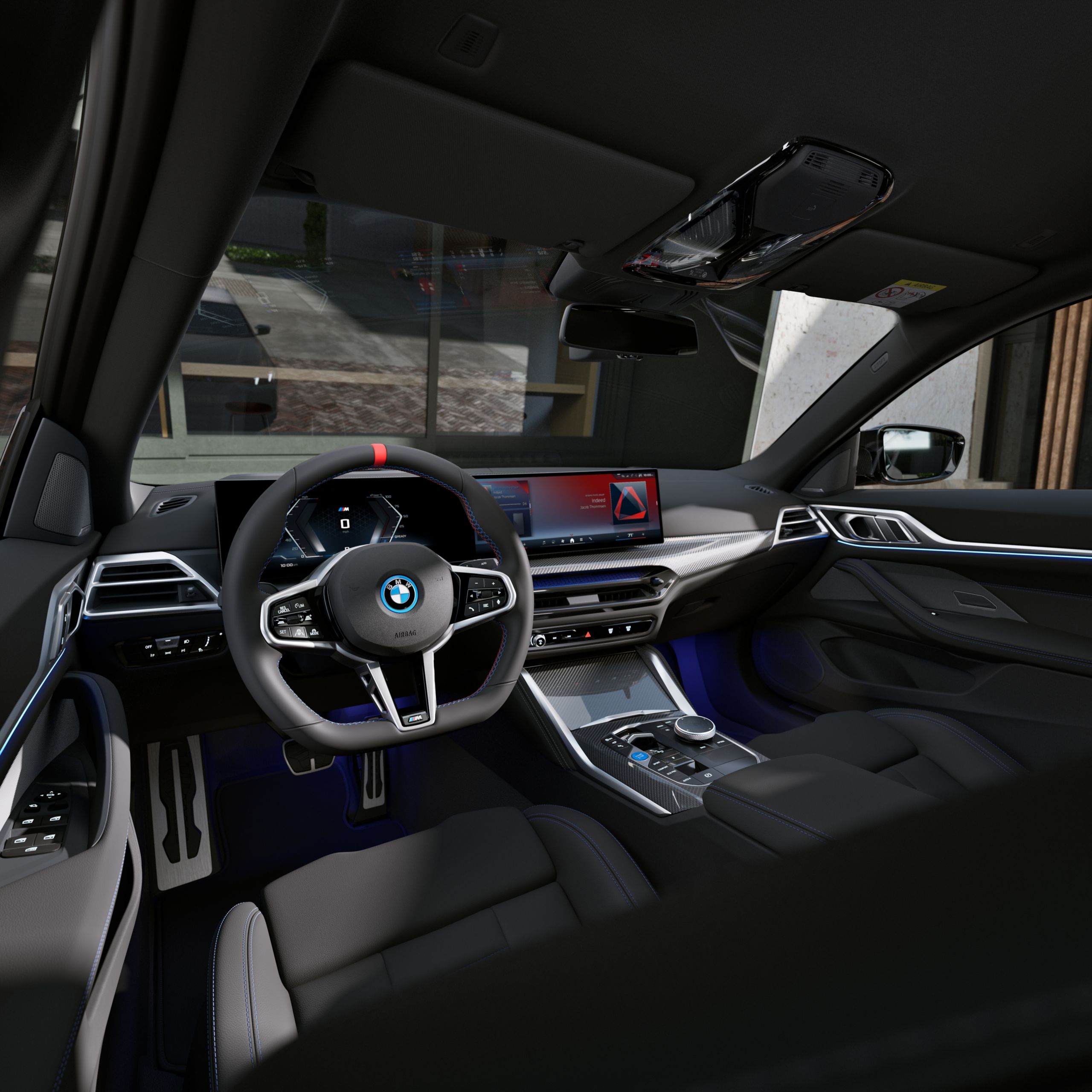 BMW i4 M50 Gran Coupe Variable Sport Steering