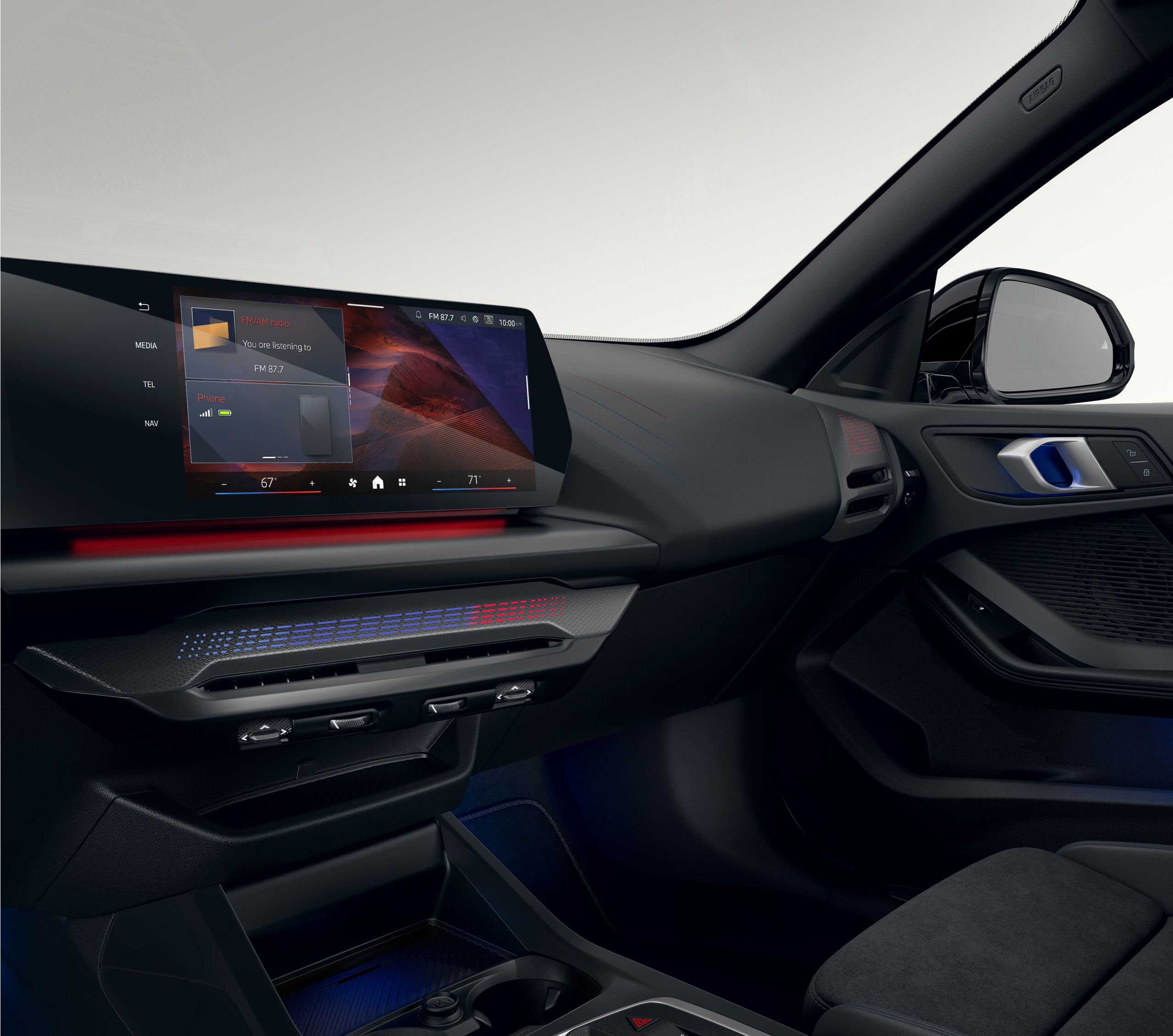 BMW 2 Series Gran Coupe Illuminated Aluminum Trim Interior Decor