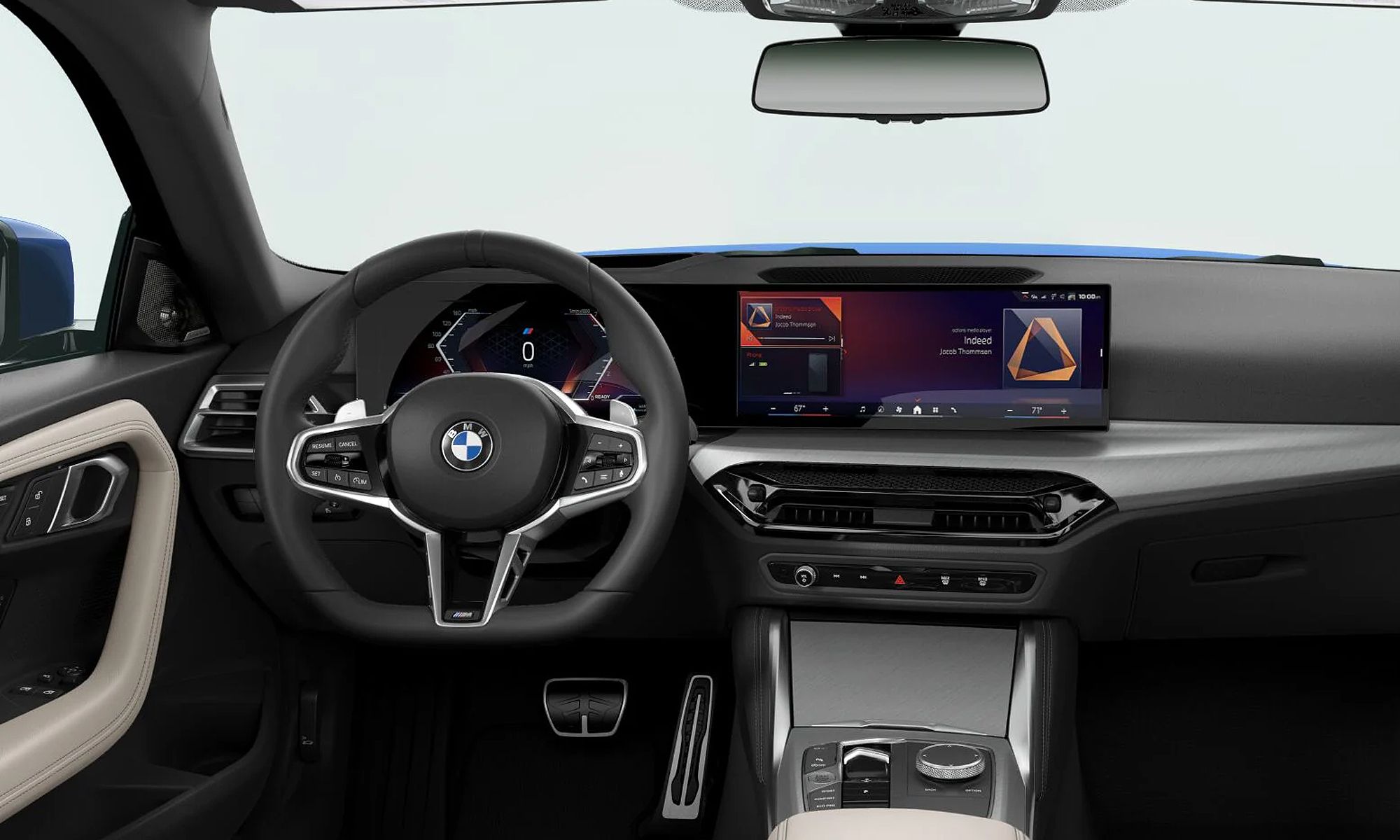 BMW 2 Series Coupé M Leather steering wheel