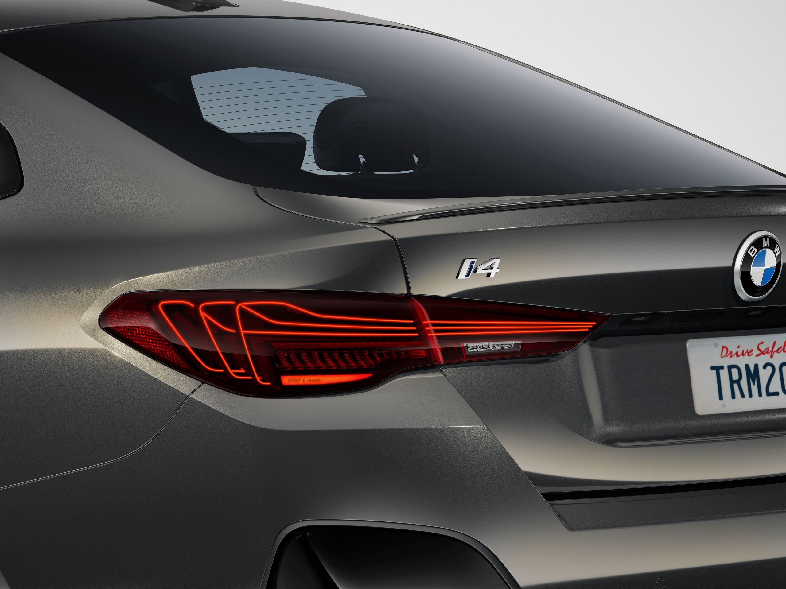 BMW i4 Gran Coupe Redesigned Rear Lights 