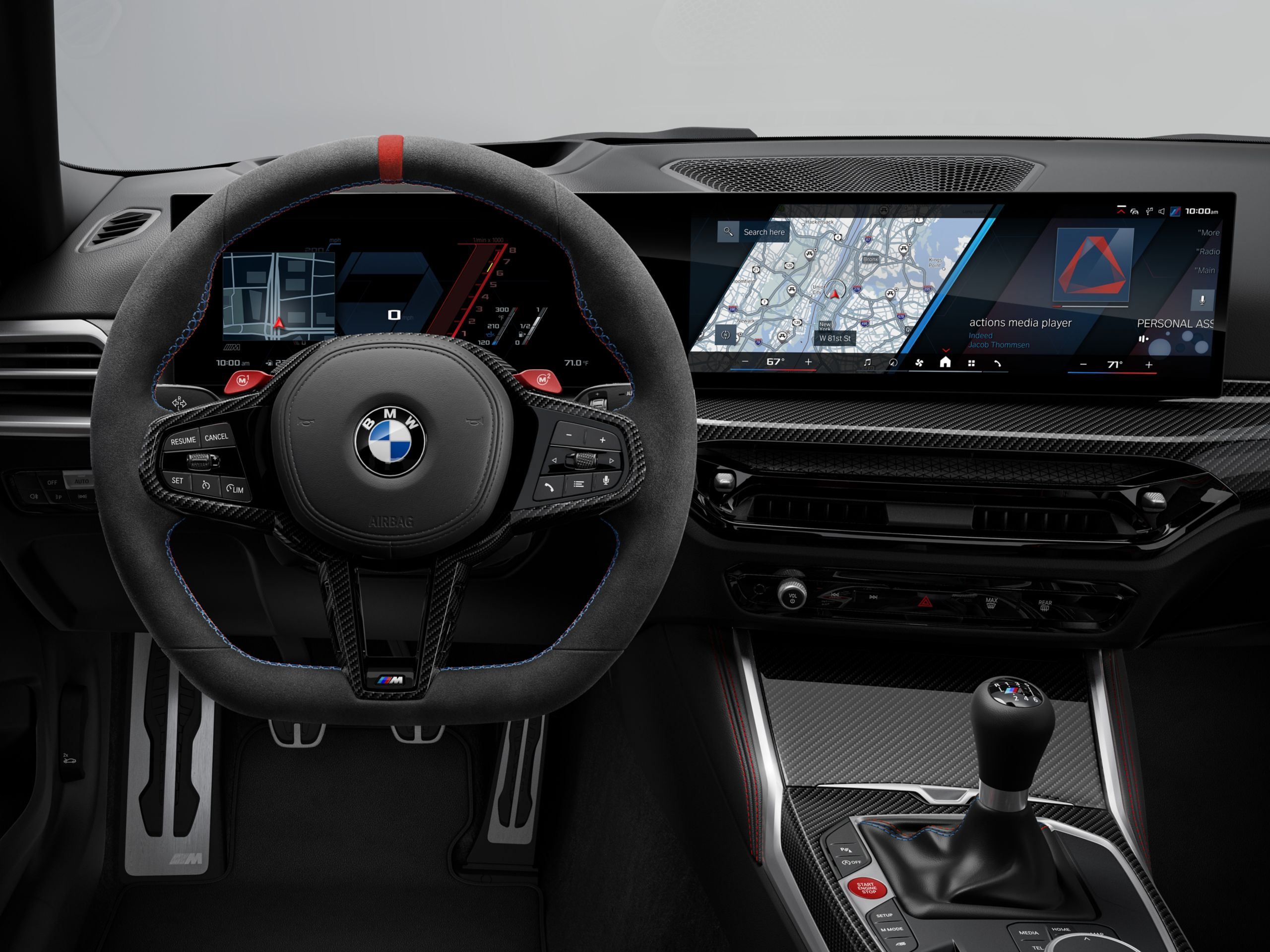 BMW M2 Coupe M Alcantara steering wheel