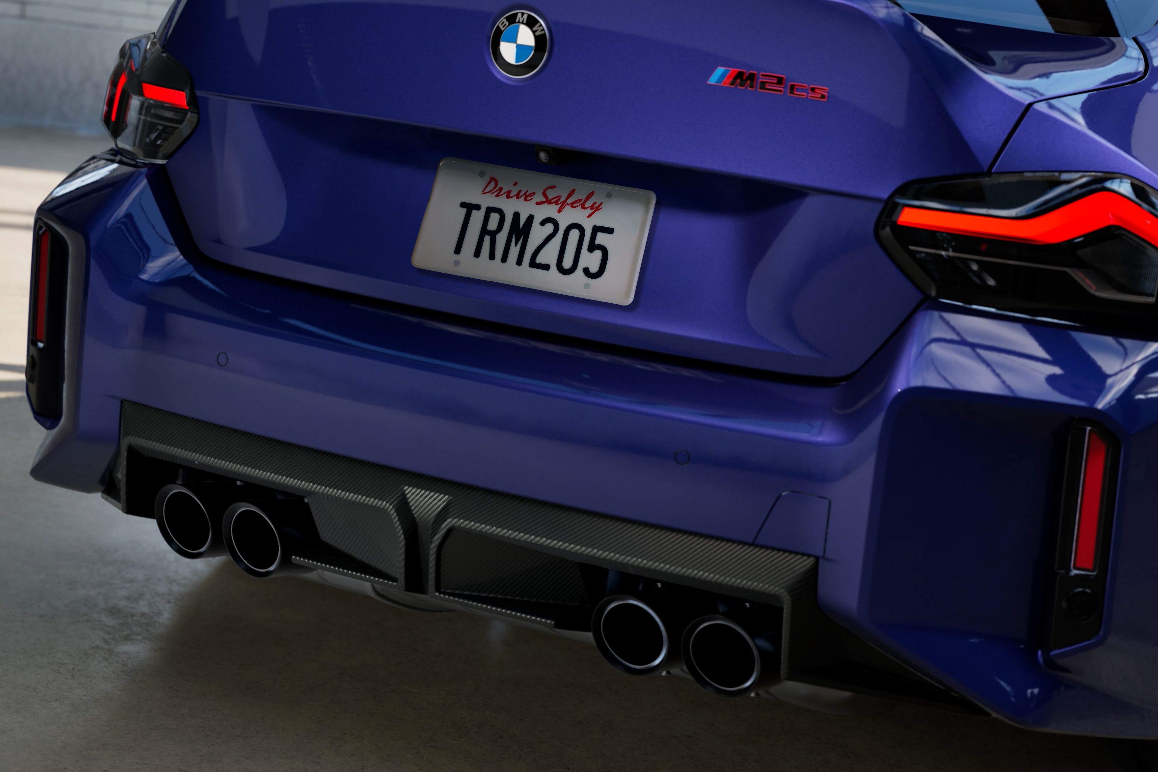 BMW M2 CS M Carbon rear diffuser