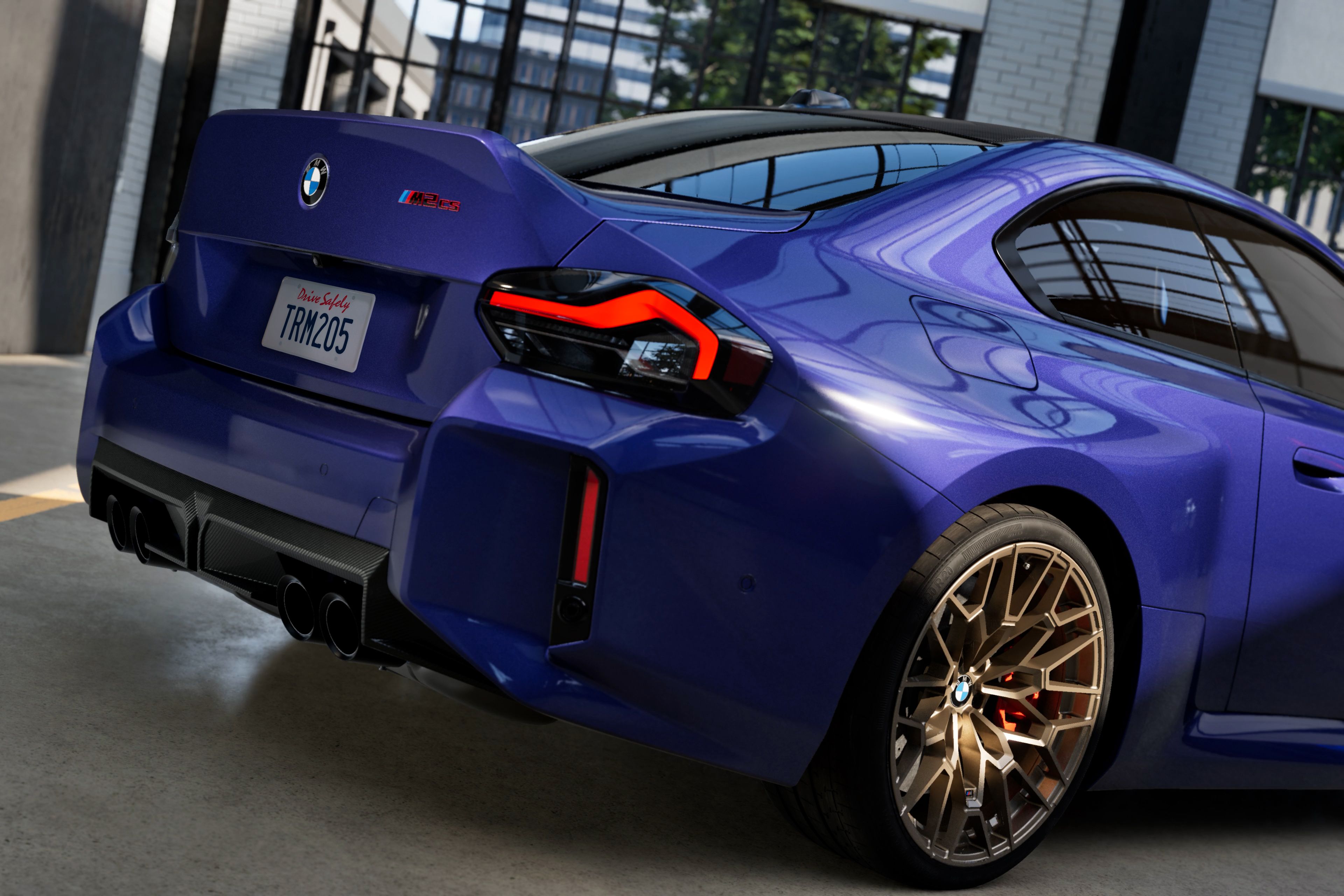 BMW M2 CS M Carbon trunk
