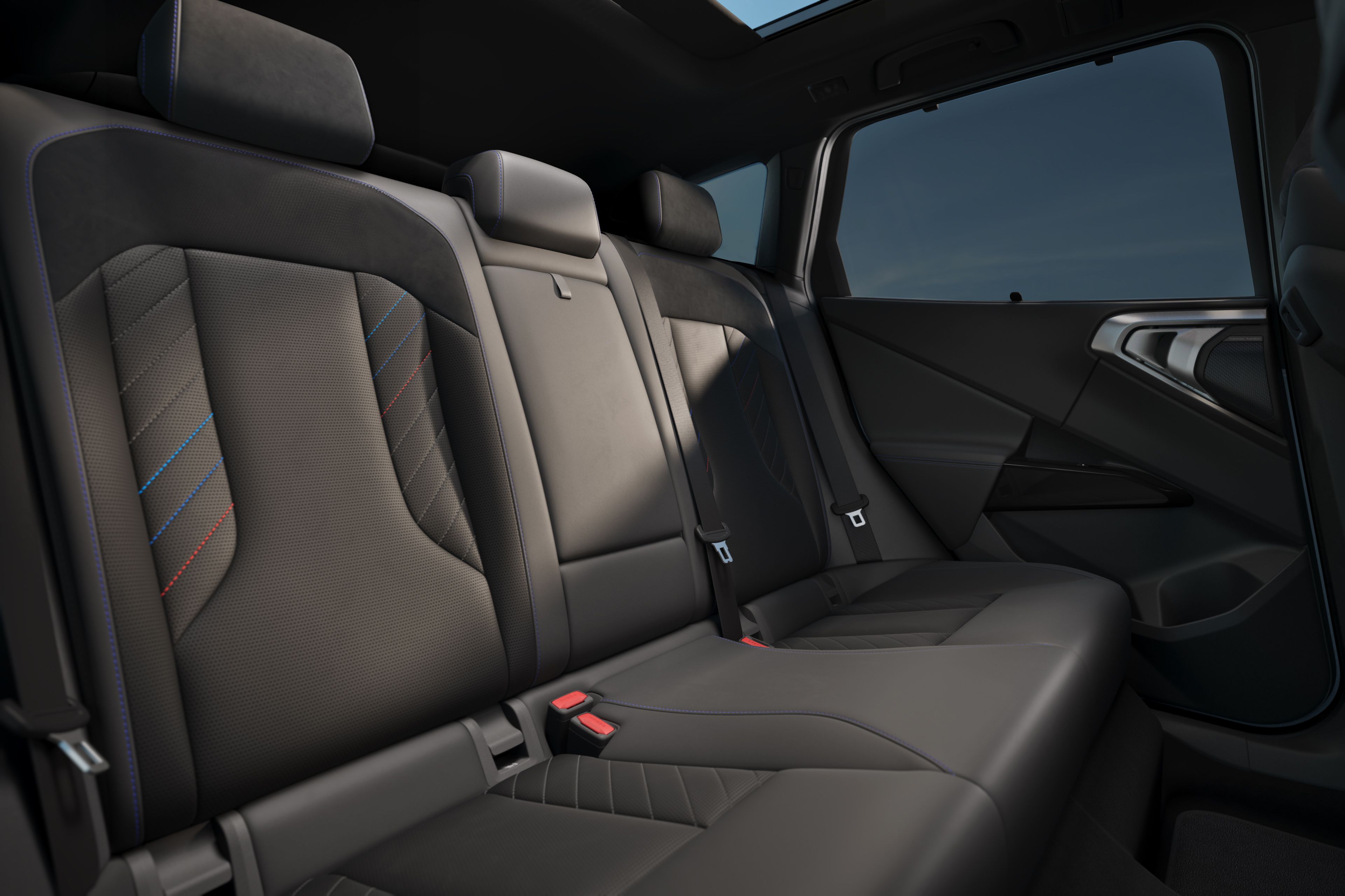 BMW X3 SUV Rear Seats and Roomy Atmosphere