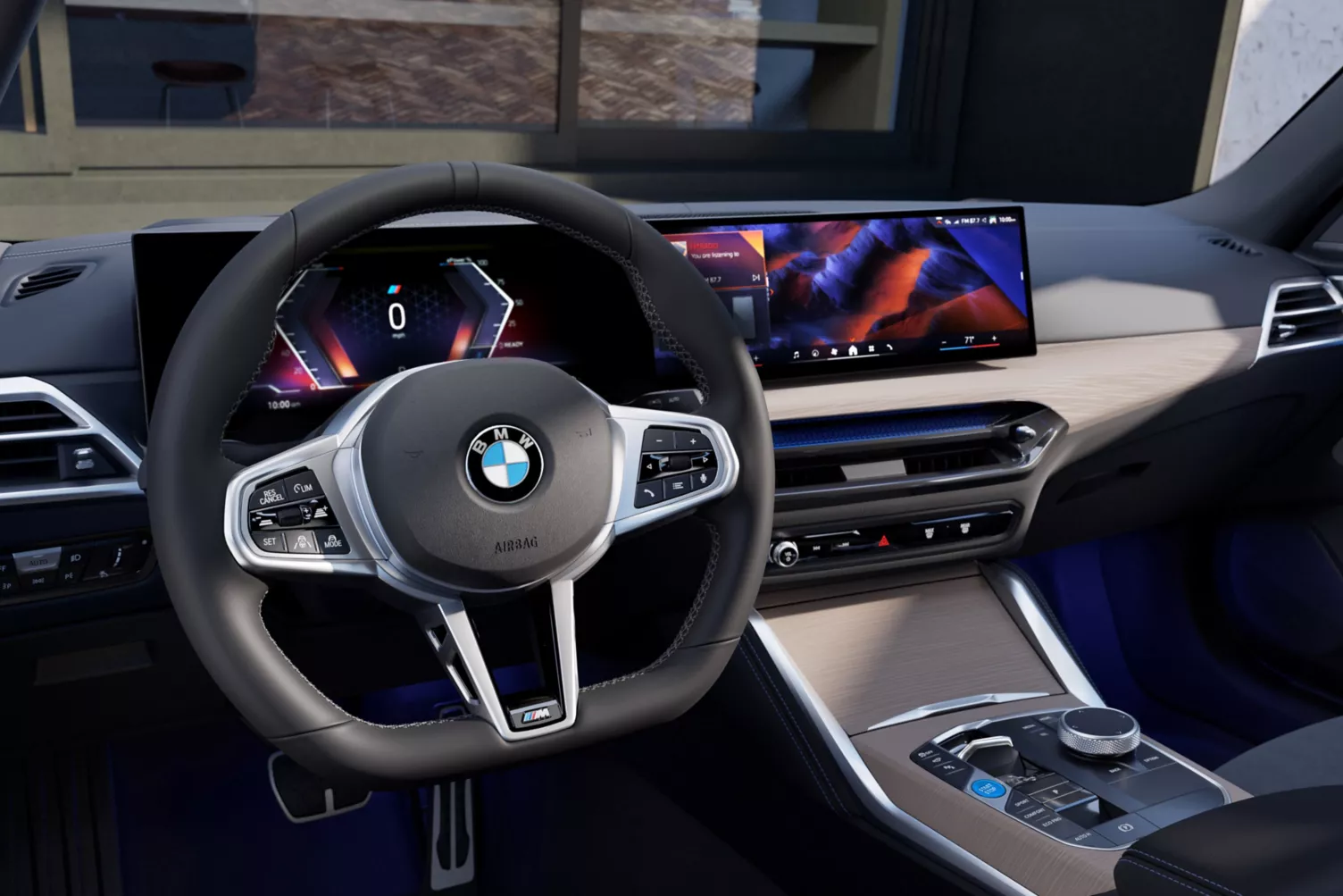 BMW interior