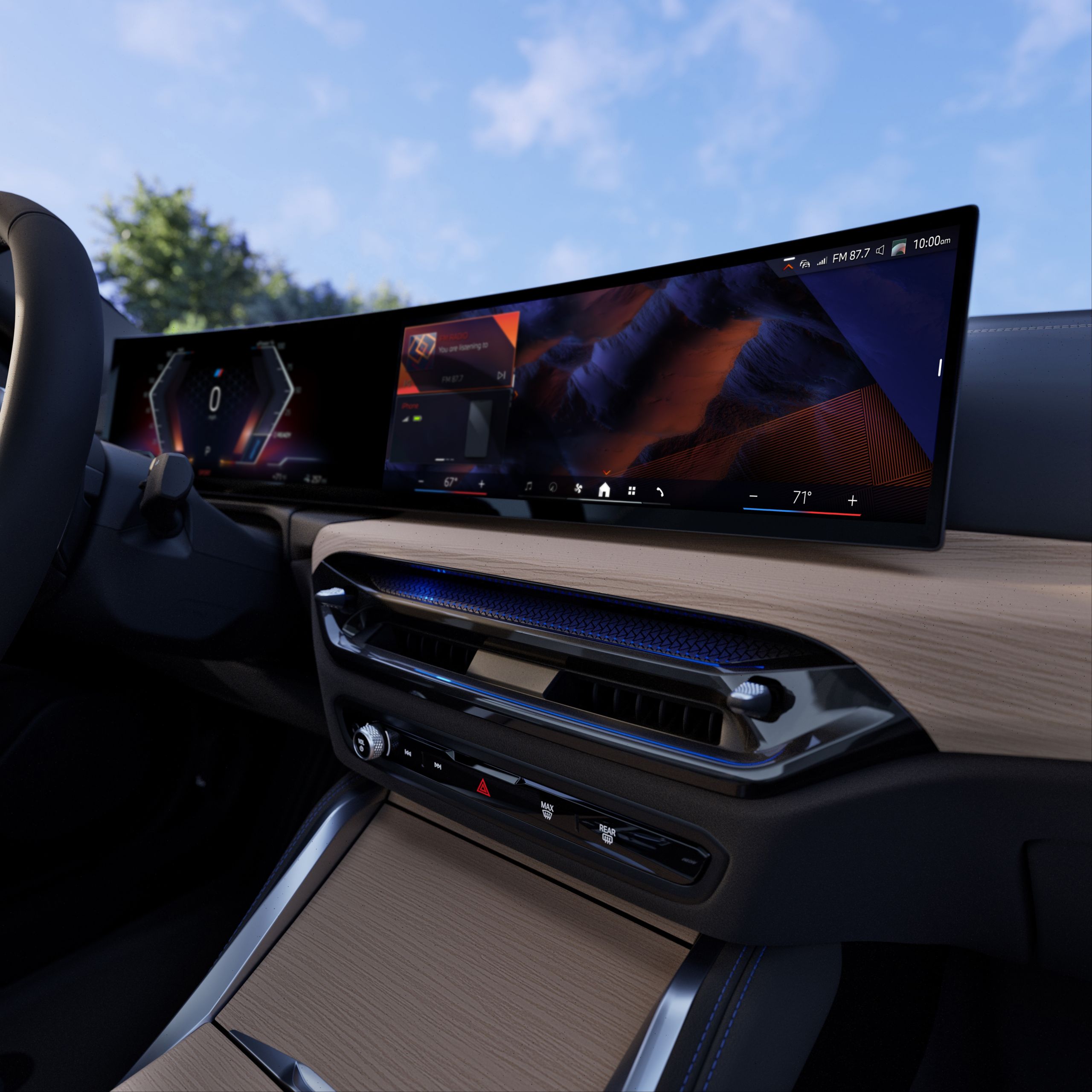 BMW Operating System 8.5 on the BMW i4 Gran Coupe