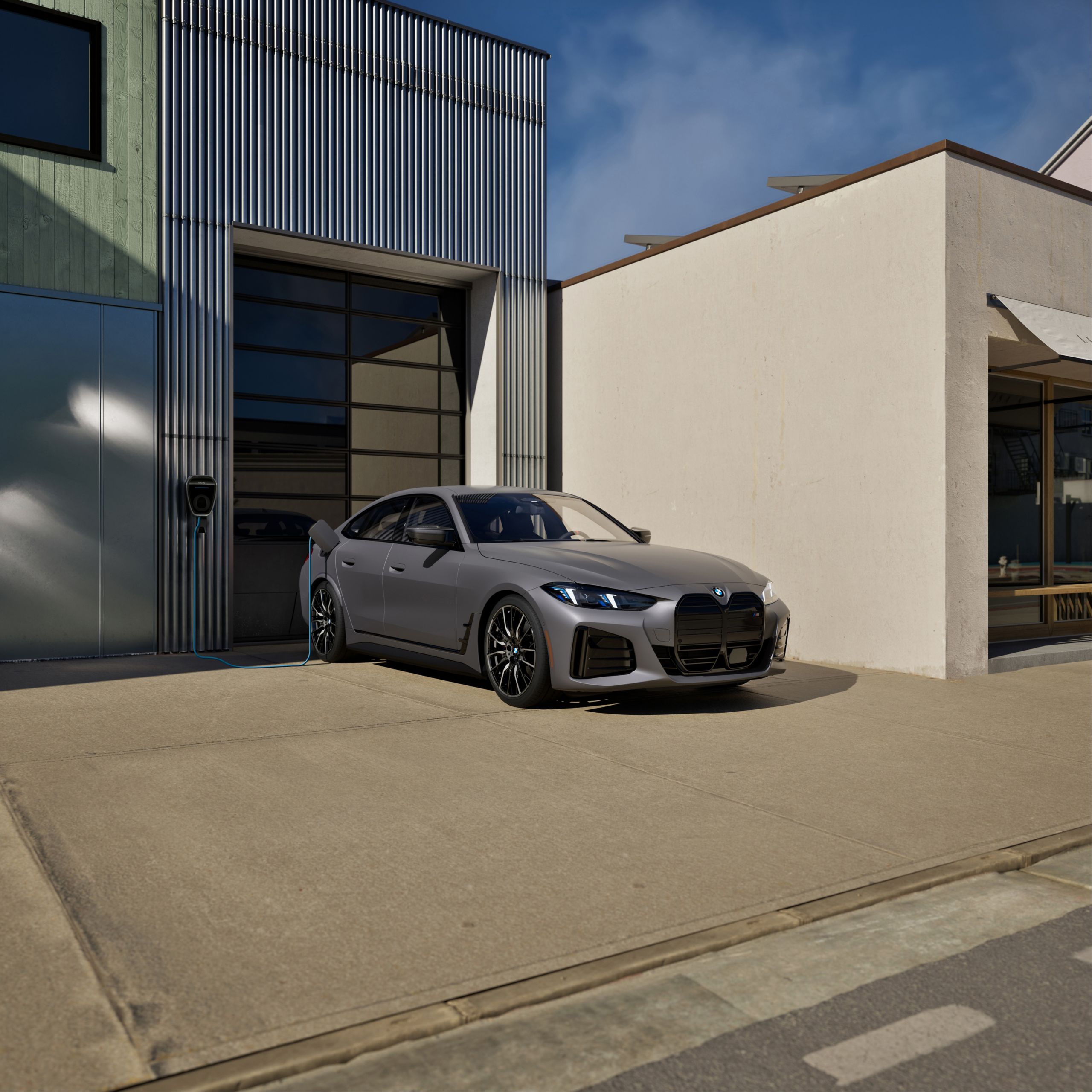 BMW i4 M60 Gran Coupe with M eDrive motors
