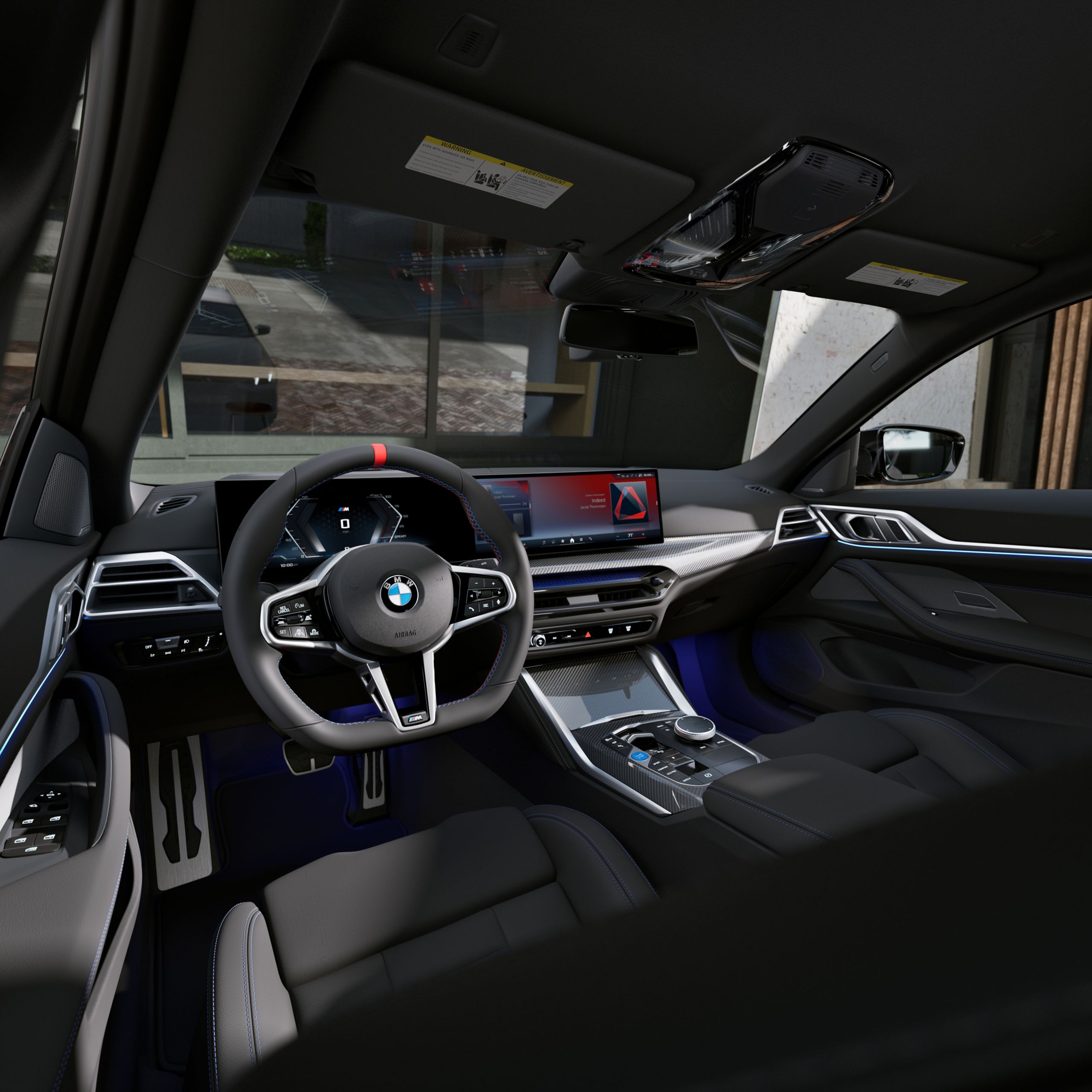 BMW i4 M60 Gran Coupe Variable Sport Steering