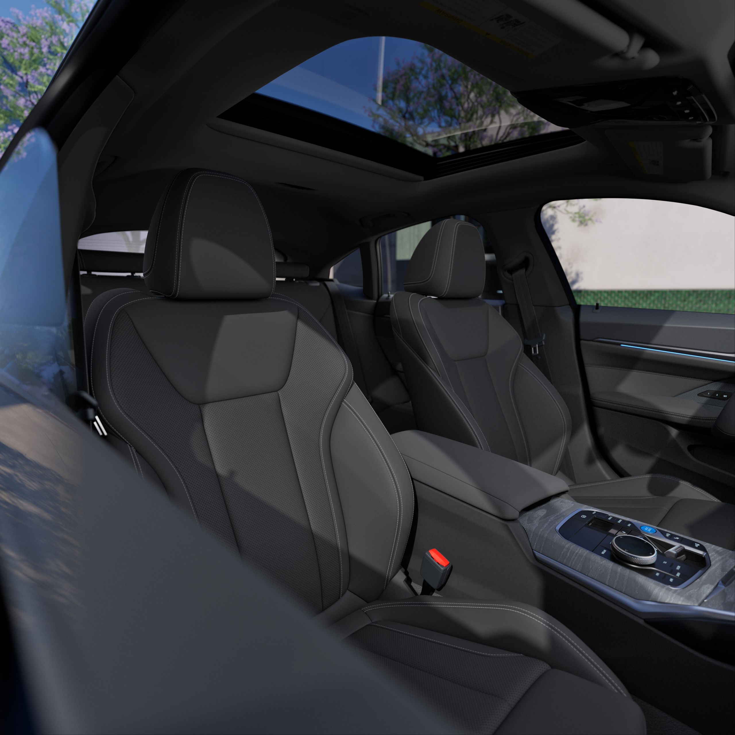 BMW i4 M60 Perforated SensaTec Upholstery