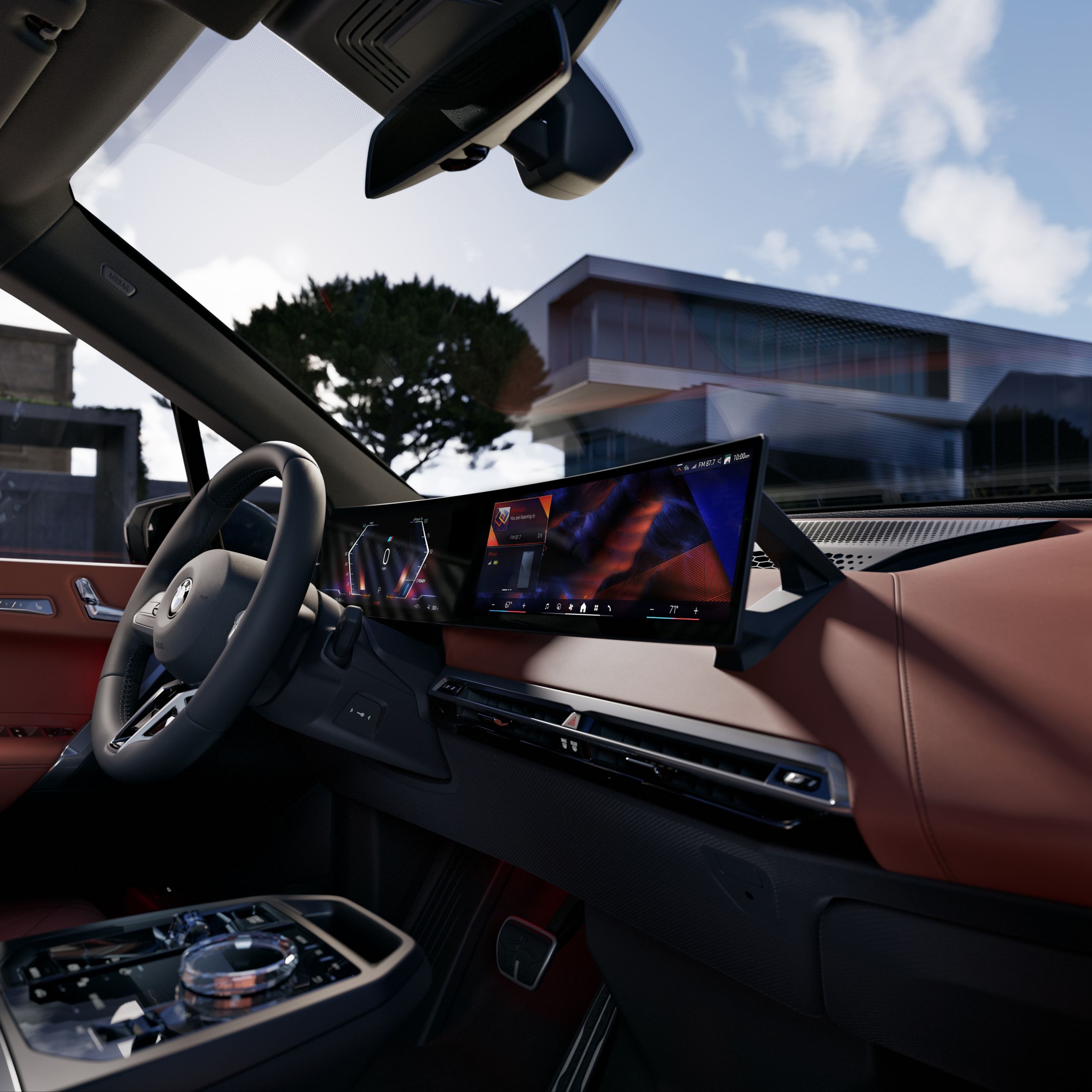BMW iX BMW Curved Display
