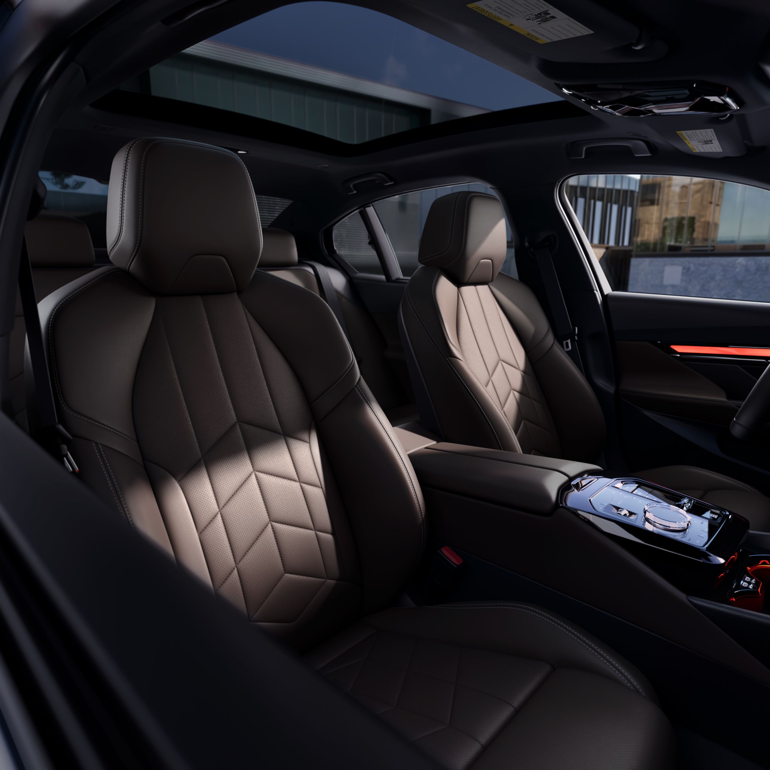 Interior design BMW 5 Series Sedan G60 ICE