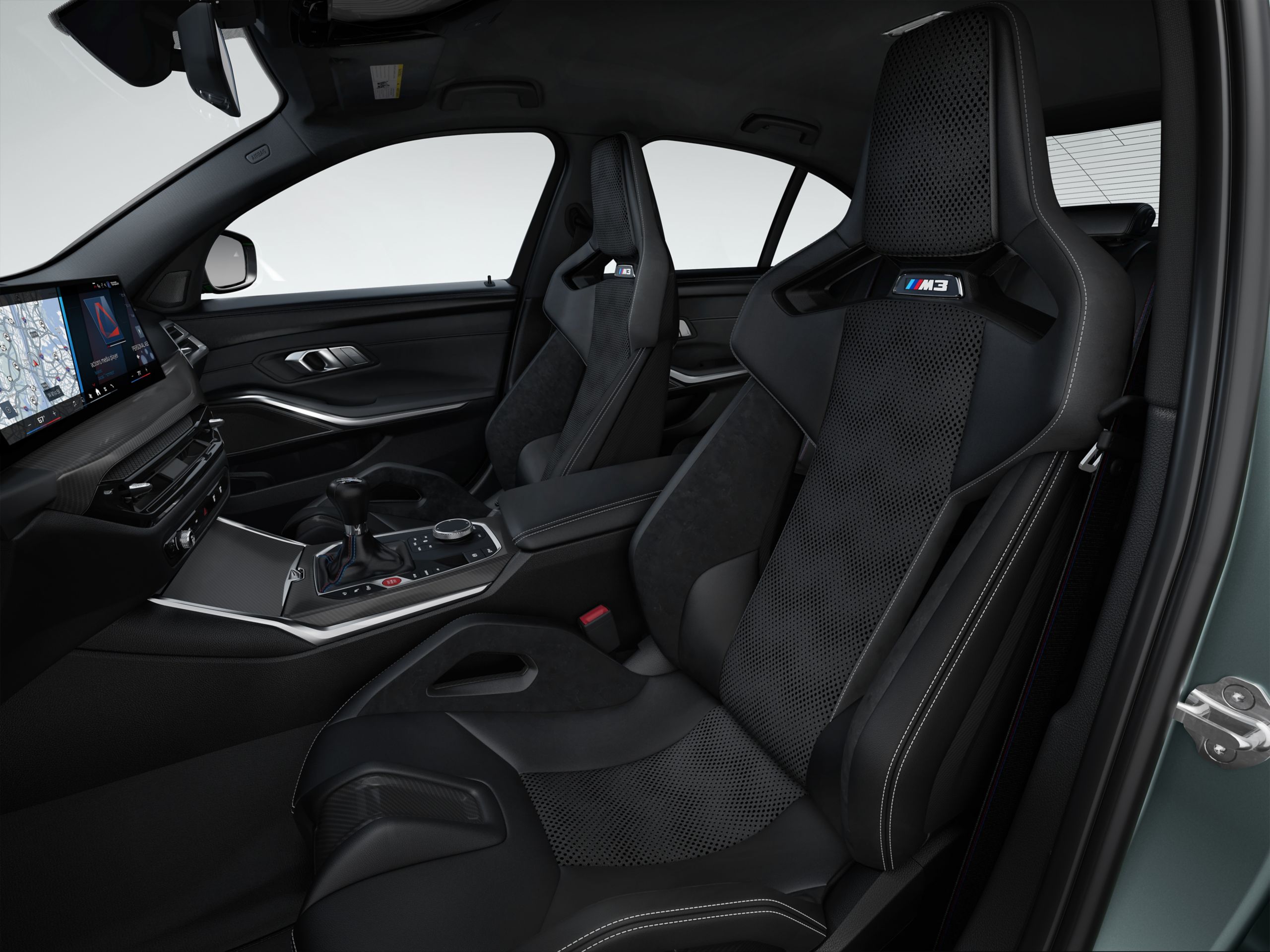 The available M Carbon Bucket Seats of the BMW M3 Sedan