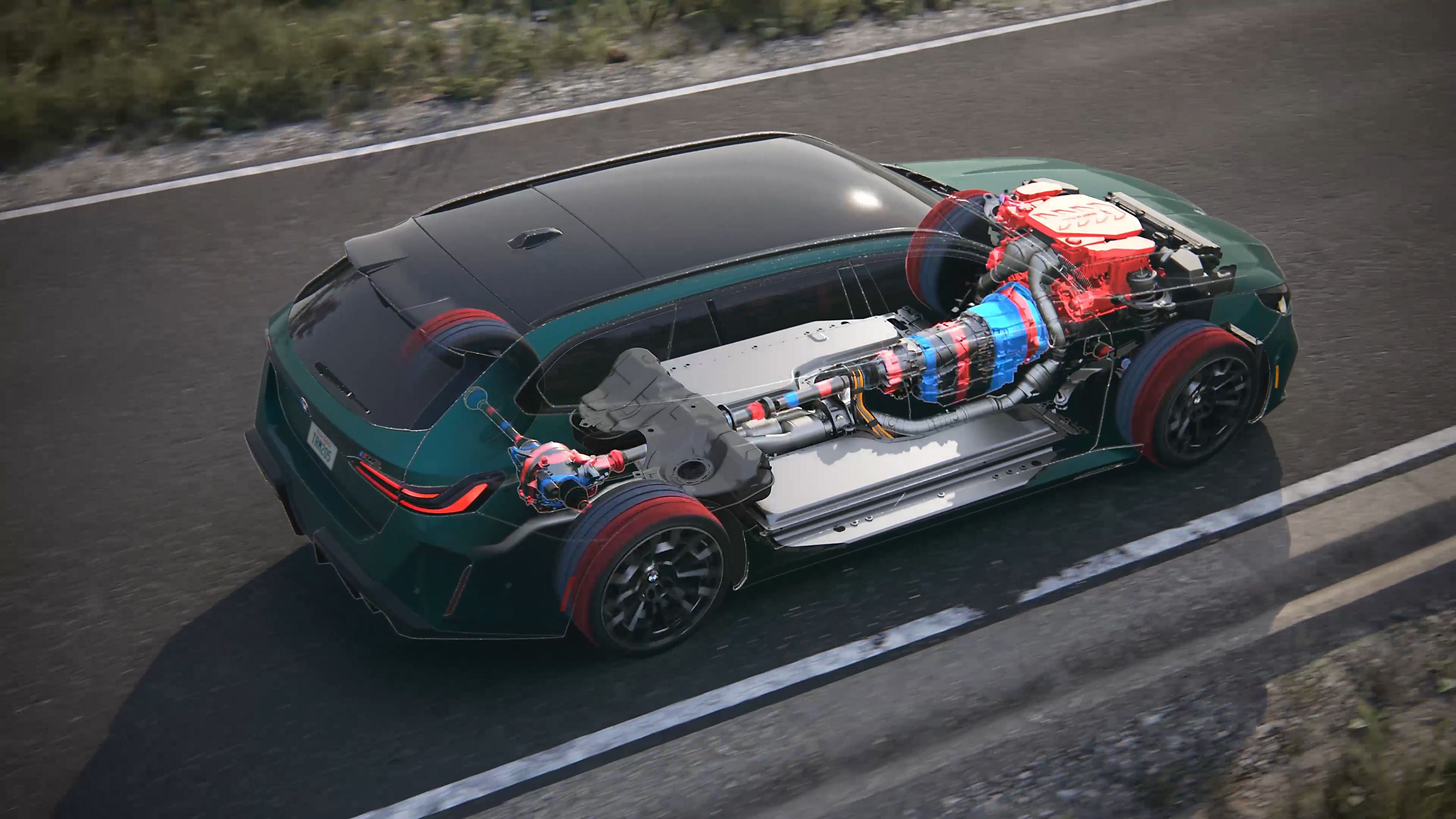 BMW M5 Touring M Hybrid Drivetrain